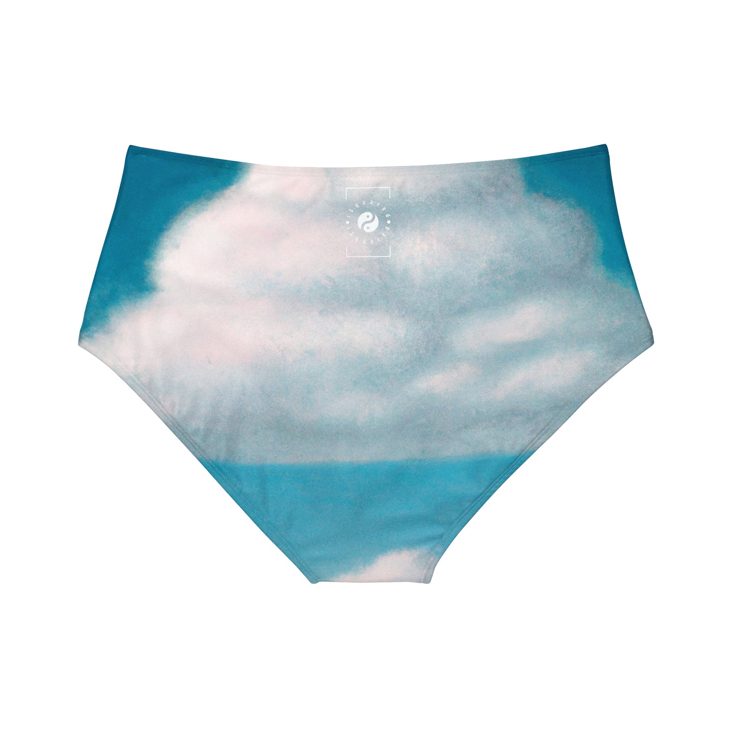 "Cloud Opera Serenity" - High Waisted Bikini Bottom