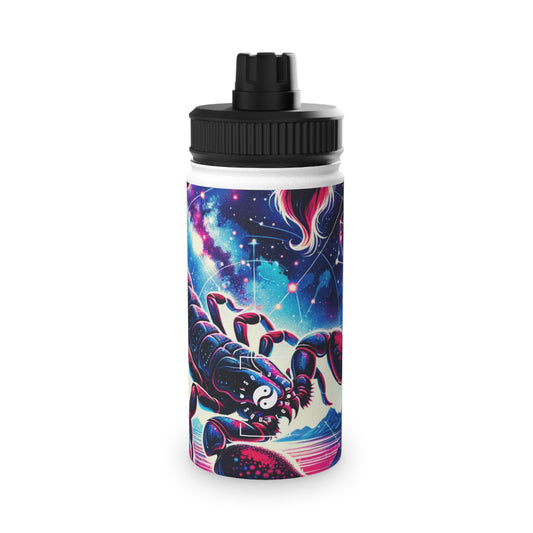 Crimson Scorpio - Sports Water Bottle