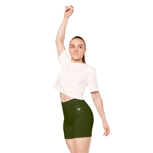Camo Green - Short de yoga chaud 