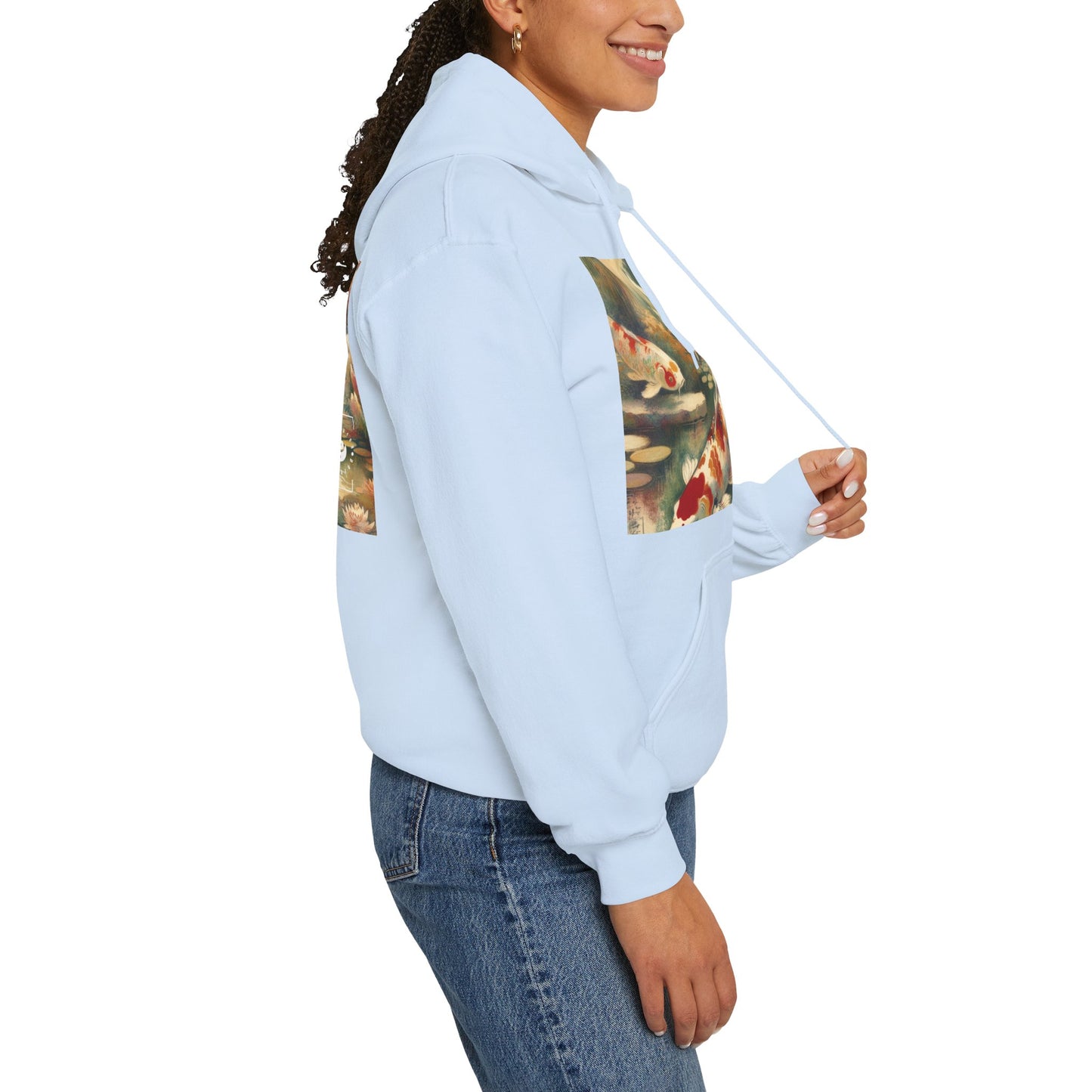 Koi Lily Pond - Hoodie