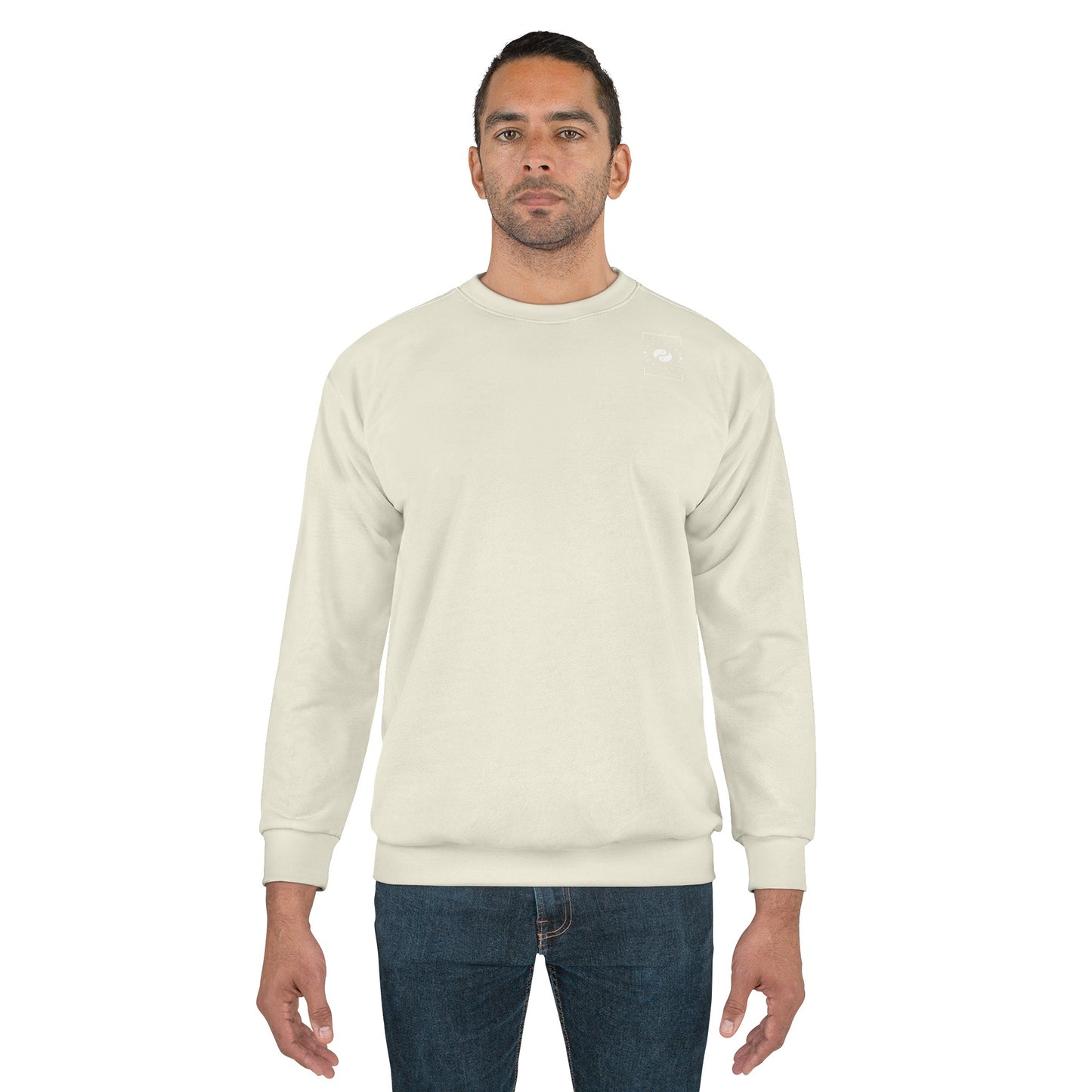 #E9E7DA Ivoire - Sweat-shirt unisexe