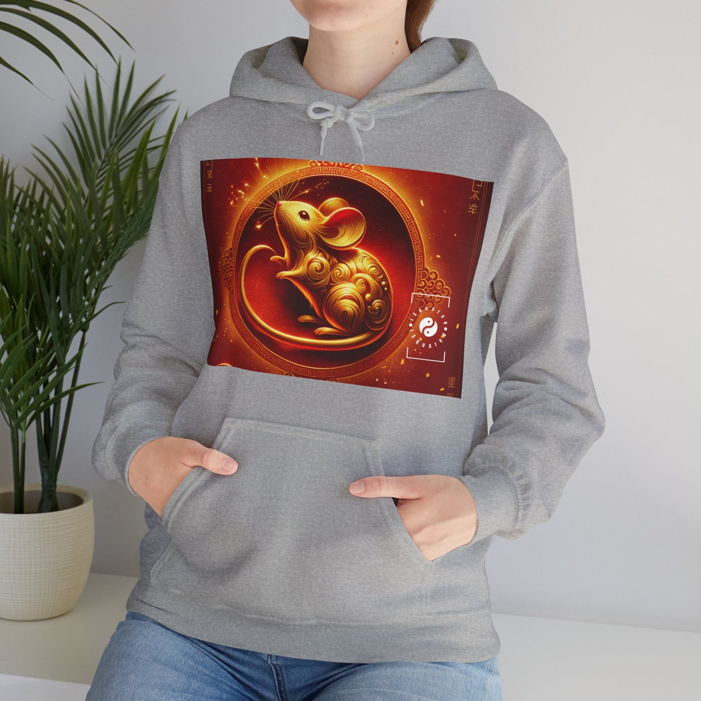 "Golden Emissary: A Lunar New Year's Tribute" - Hoodie