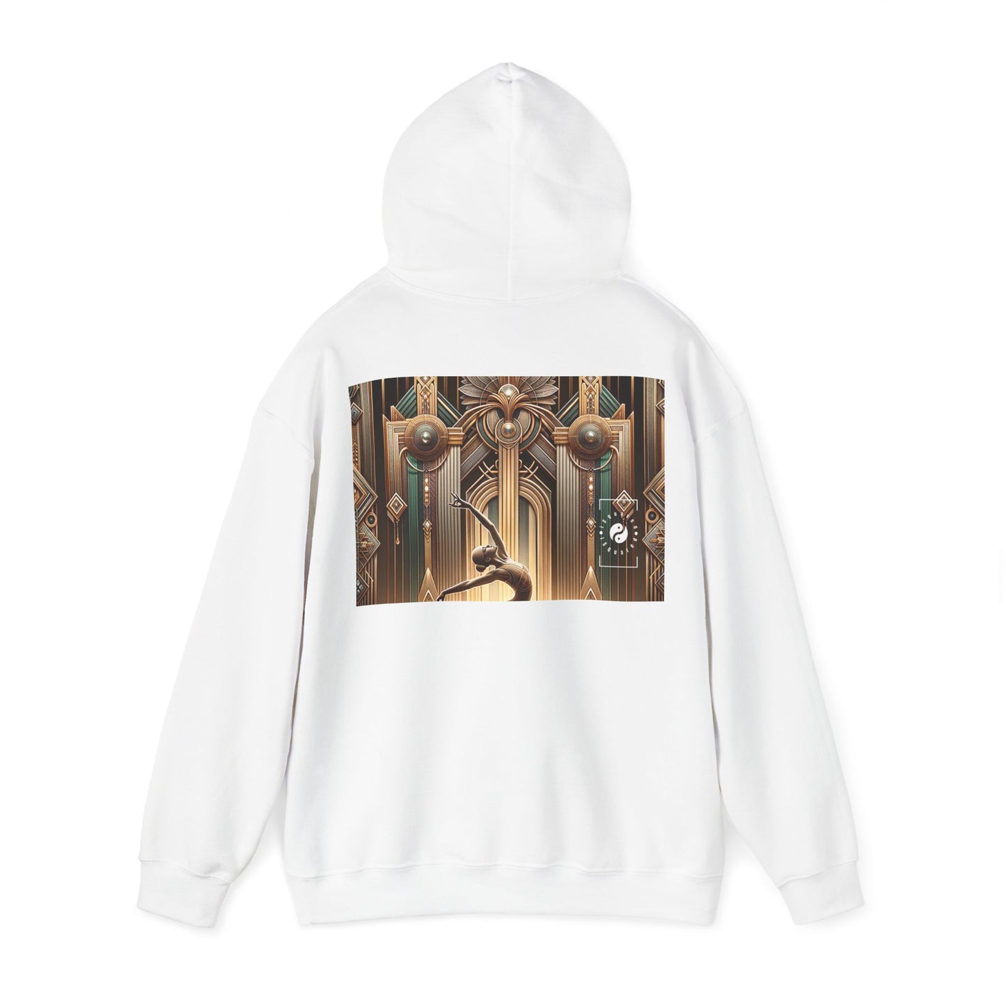 Deco Serenity: A Fusion of Opulence and Zen - Hoodie