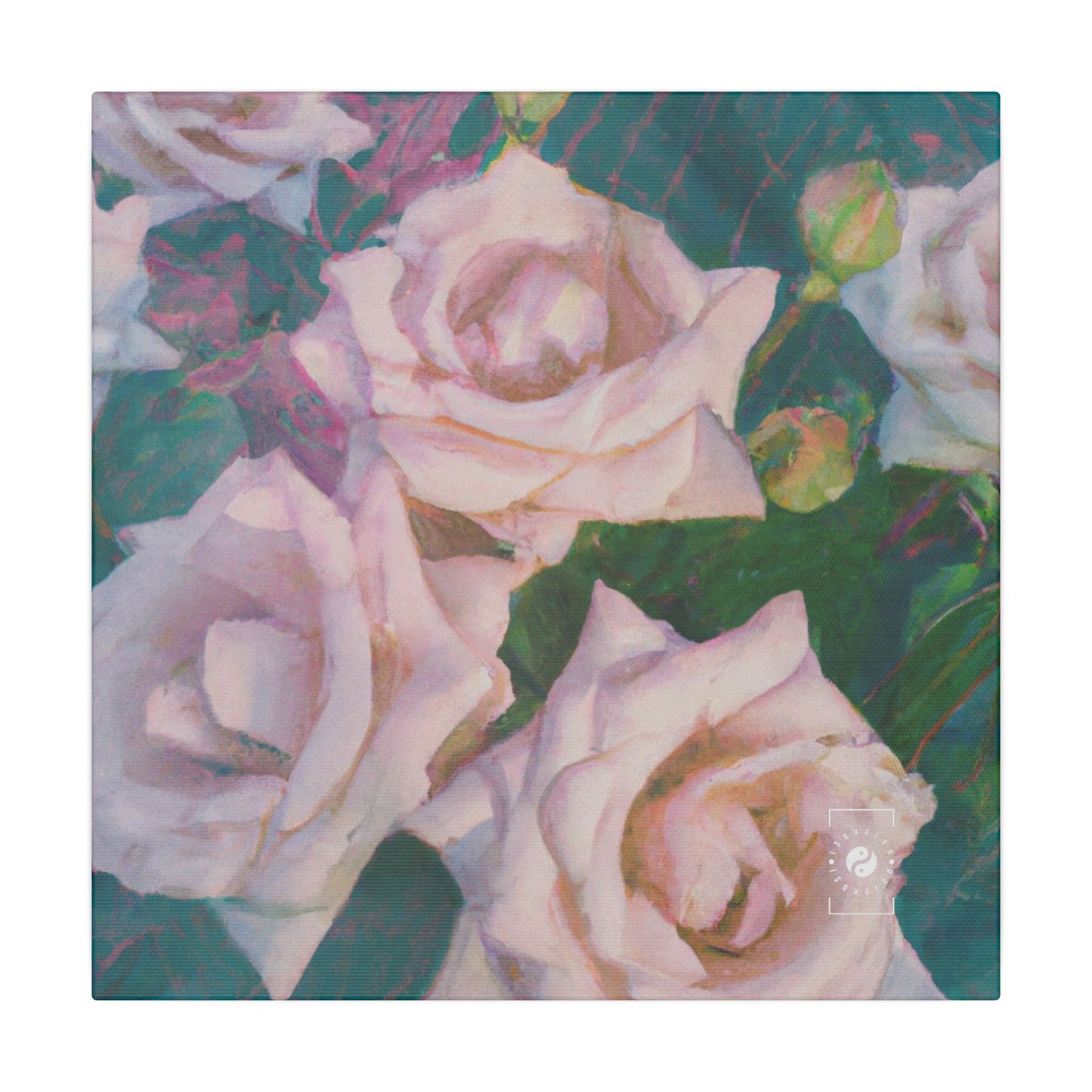 Cosmic Roses - Art Print Canvas