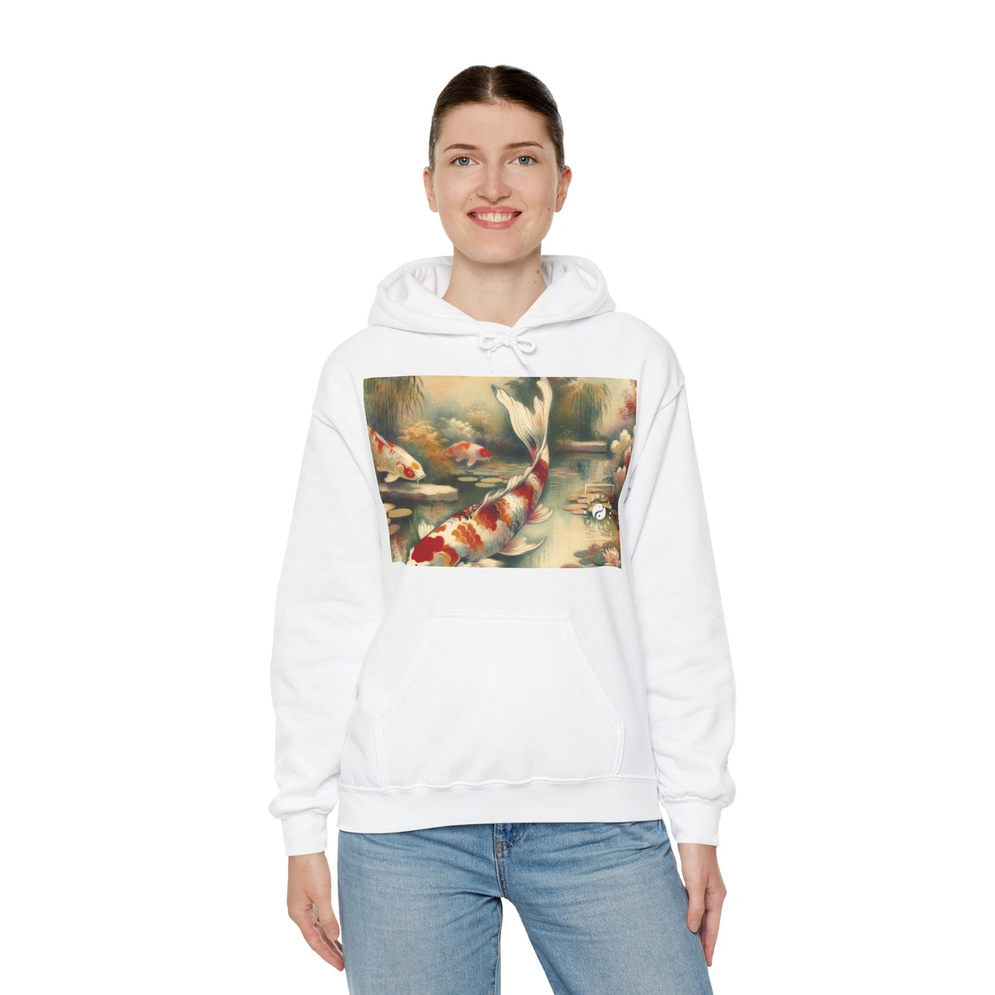 Koi Lily Pond - Hoodie