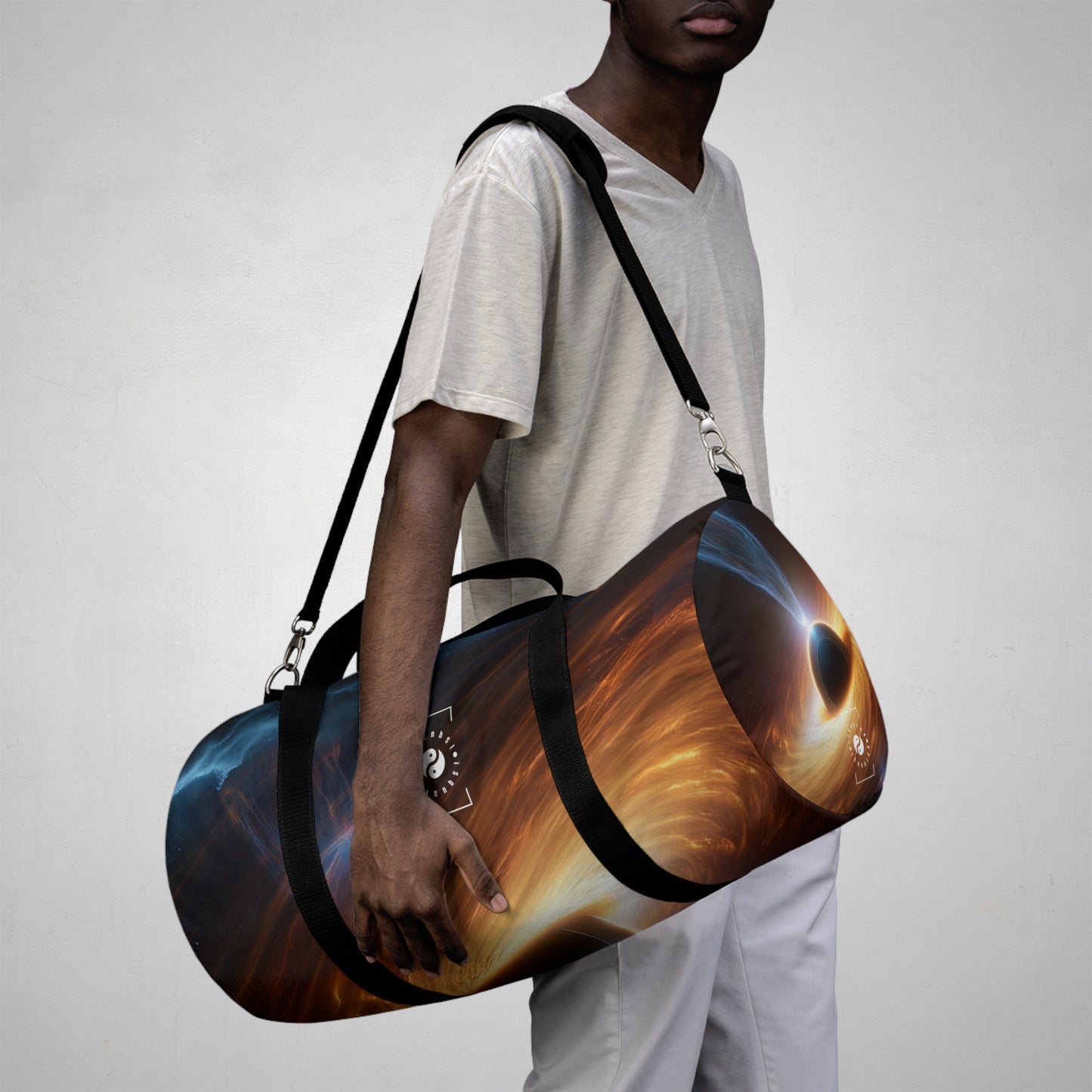 "Discs of Illumination: Black Hole Reverie" - Duffle Bag