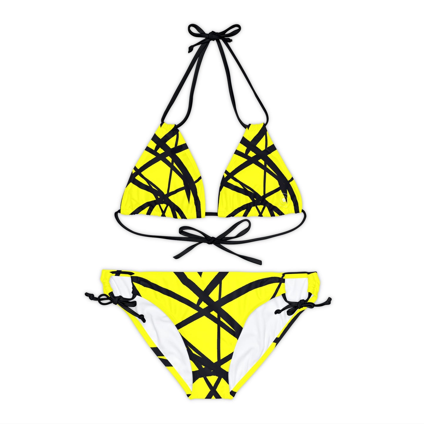 Entangled Harmony - Lace-up Bikini Set