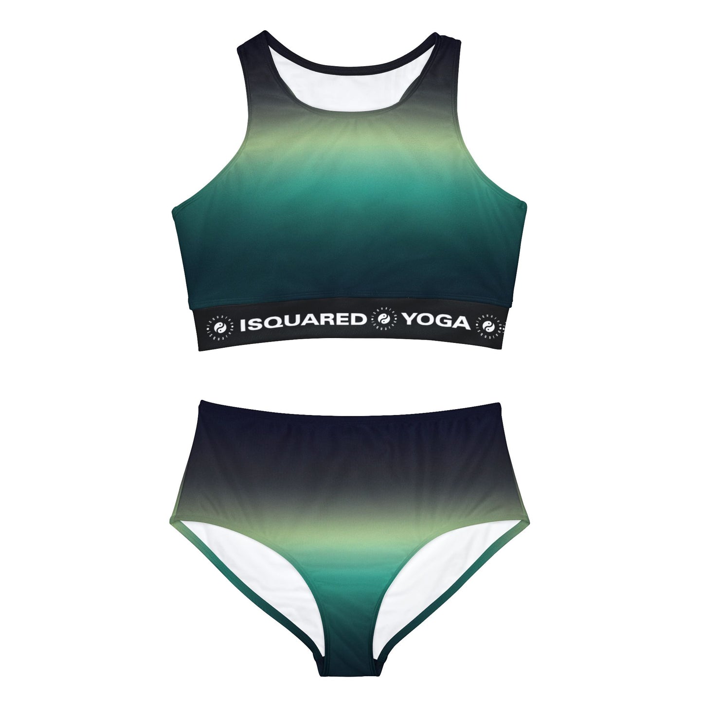 Midnight Gradients - Hot Yoga Bikini Set