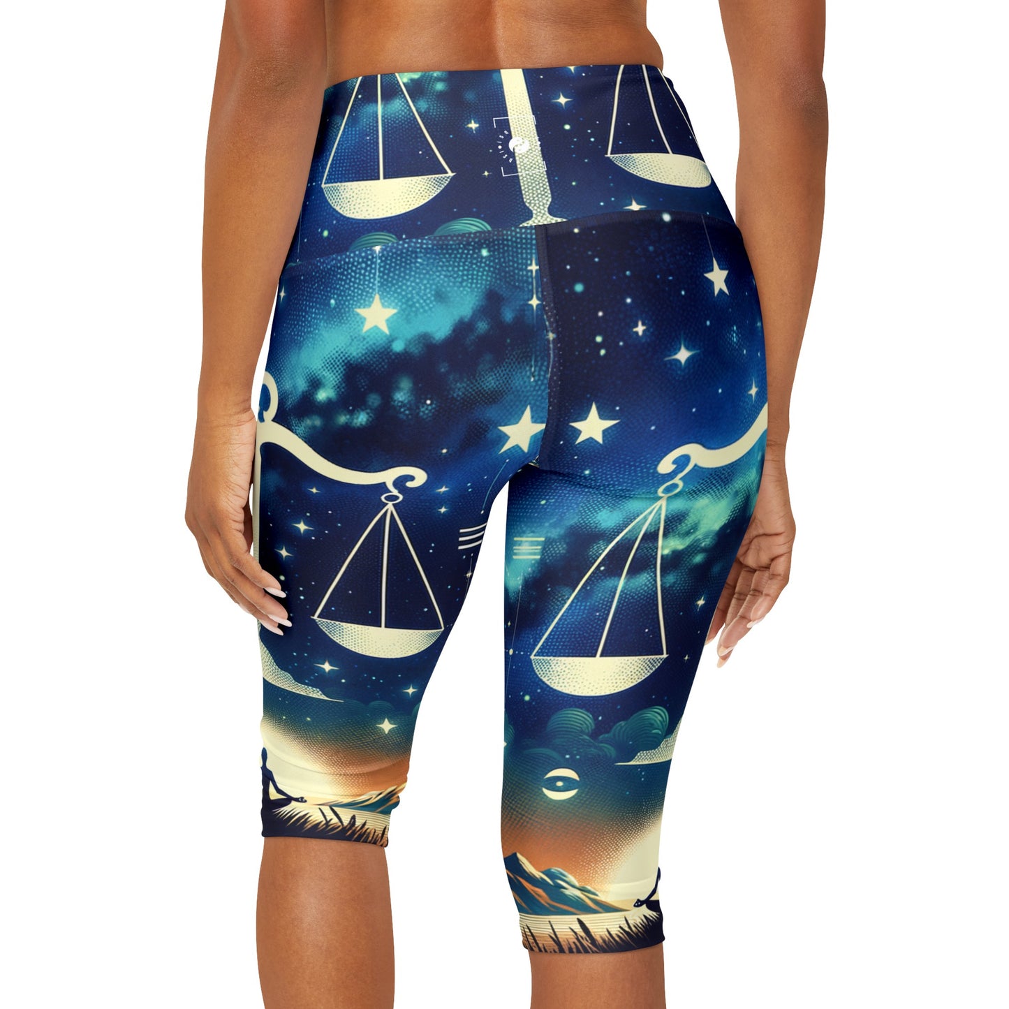 Balance Céleste - Legging Capri Taille Haute