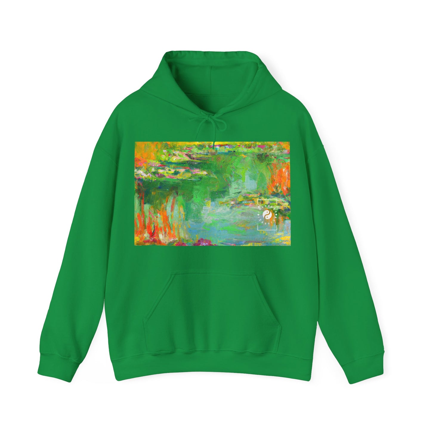 "Lily Aquarelle: Dusk Reflections" - Hoodie