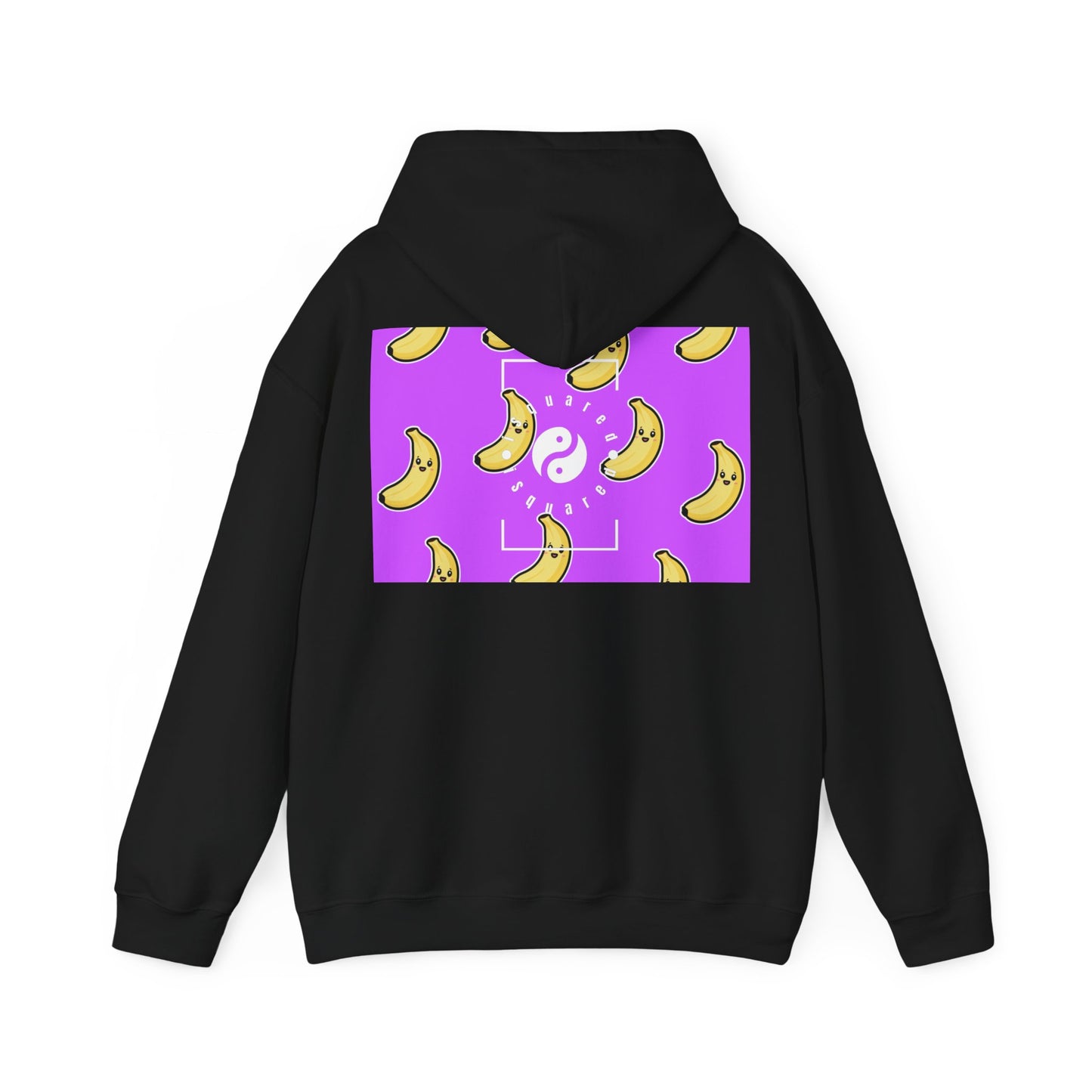 #D65BFF Purple + Banana - Hoodie