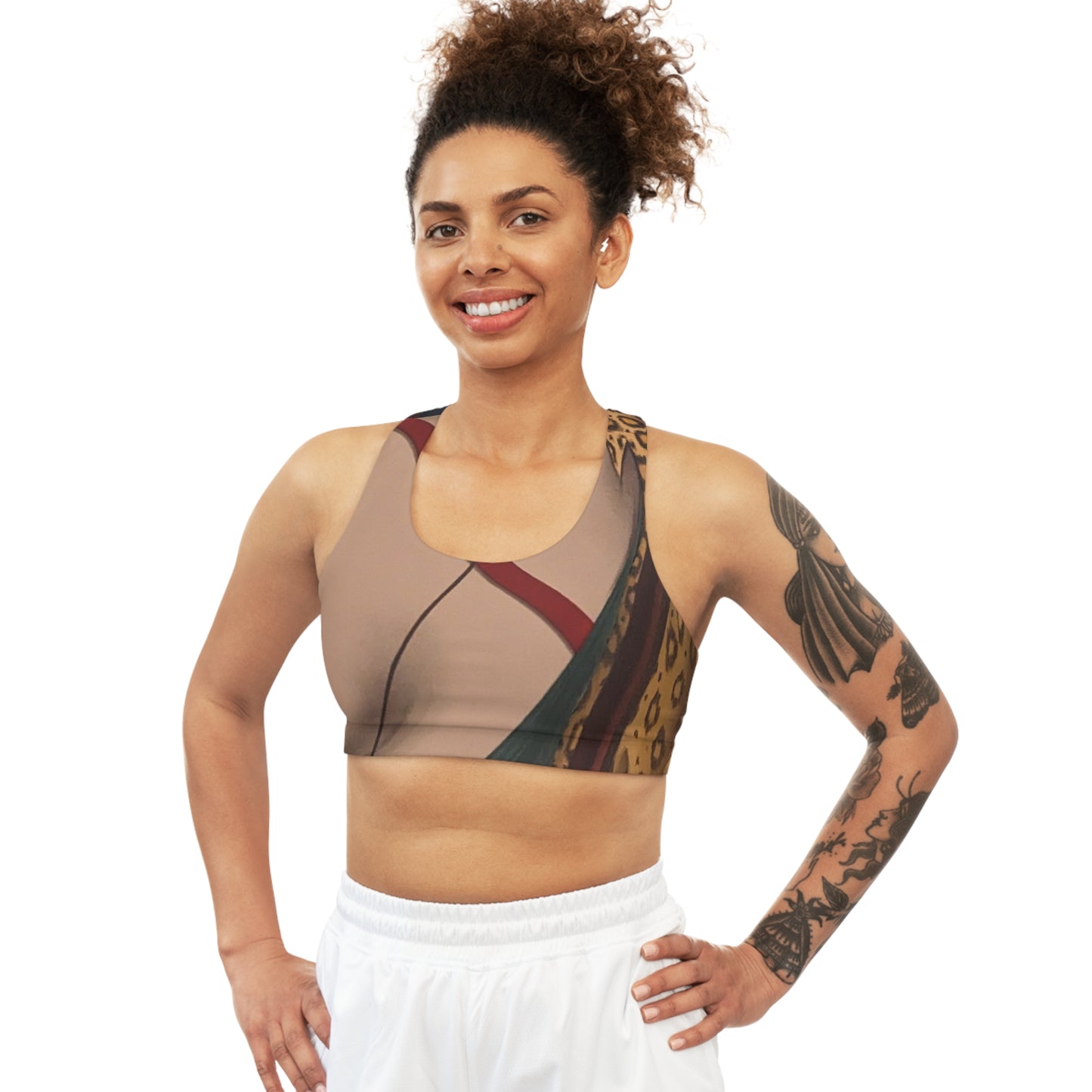 "La chaseresse - Felix Labisse" - Seamless Sports Bra