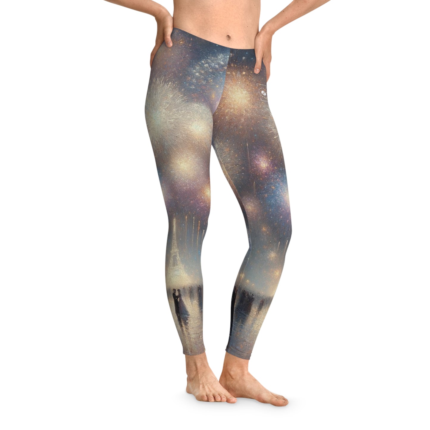 "Manet's Midnight Marvels" - Unisex Tights