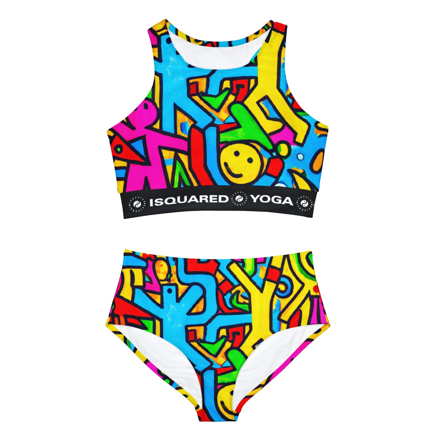 symbols of happiness - Hot Yoga Bikini Set