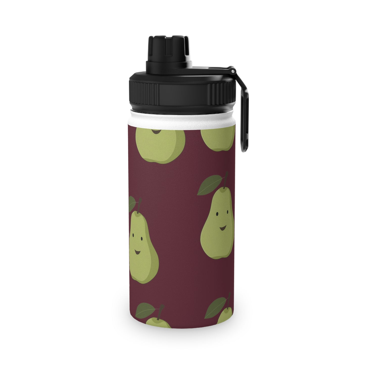 #60182D Deep Siena + Pear - Sports Water Bottle