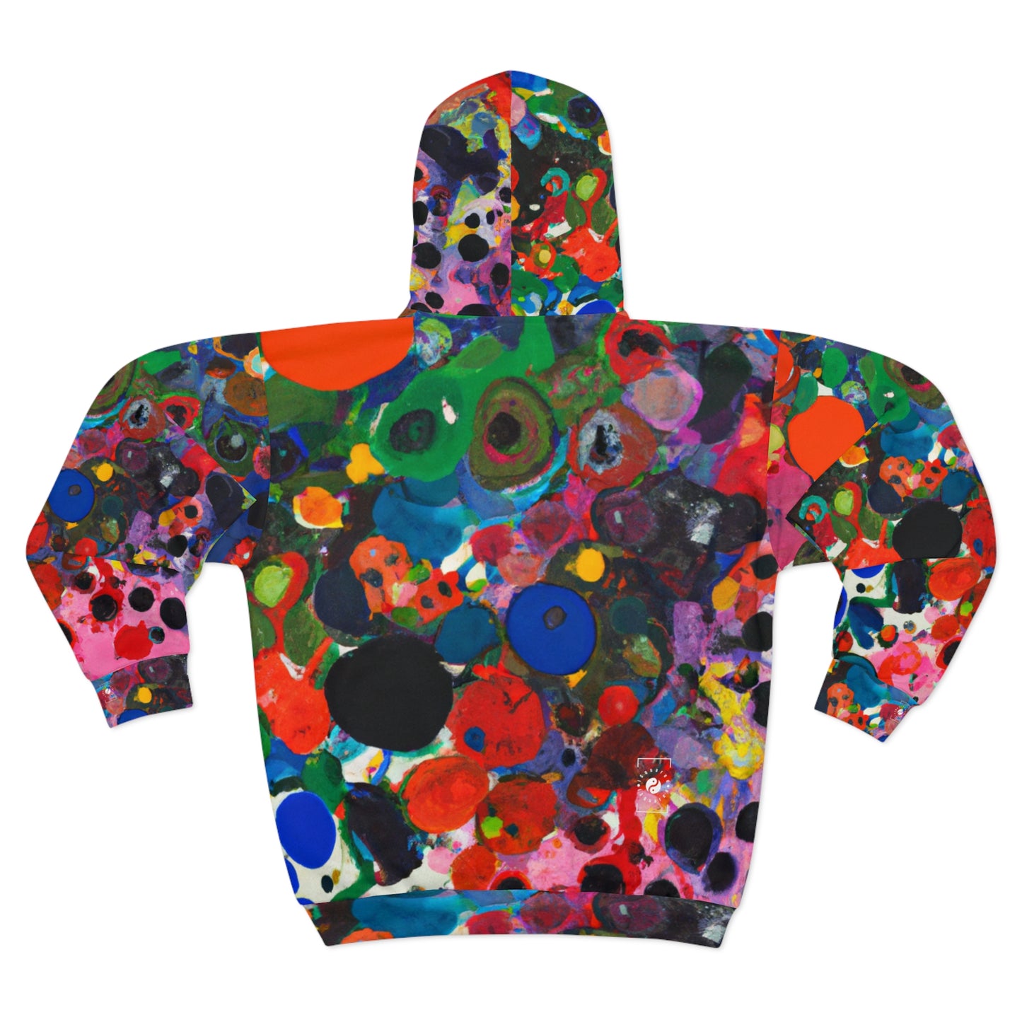 Ink drops meditation - Zip Hoodie