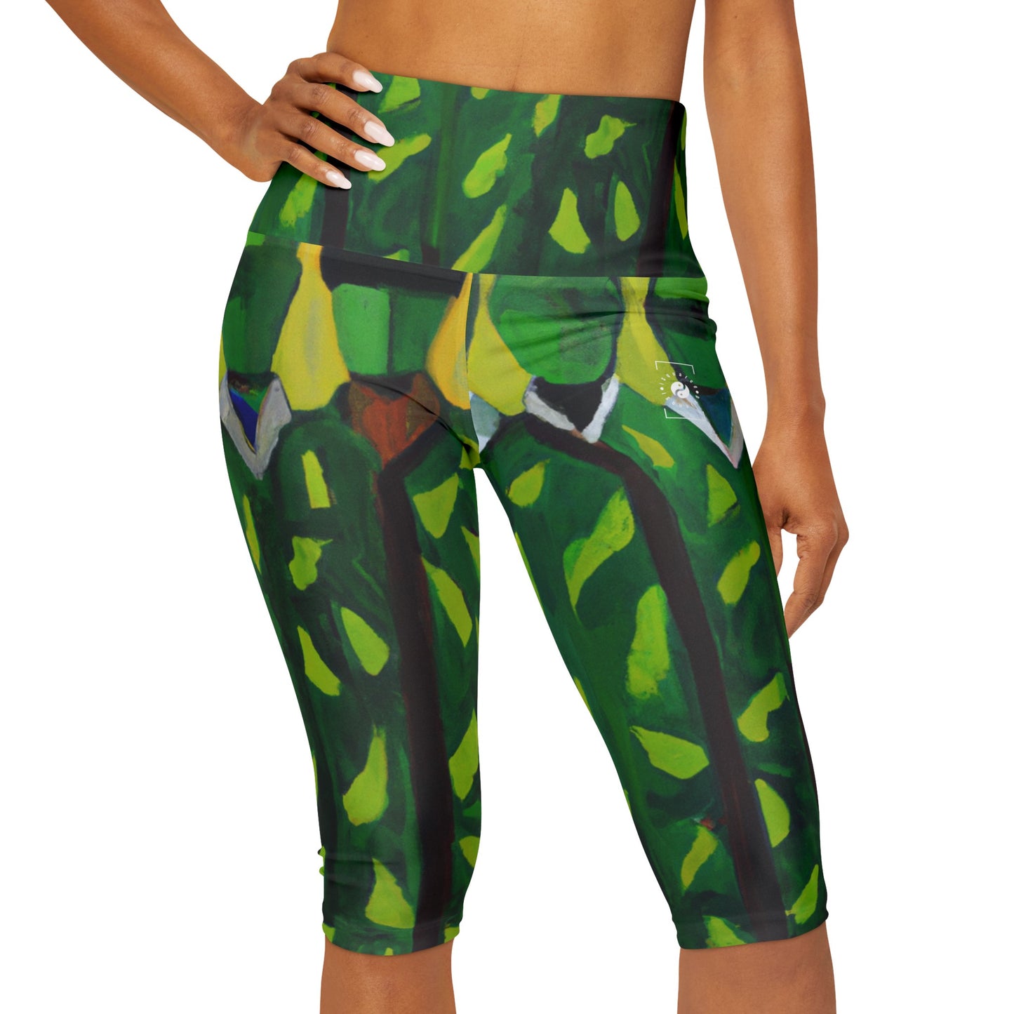 Leonardo van Romano - High Waisted Capri Leggings