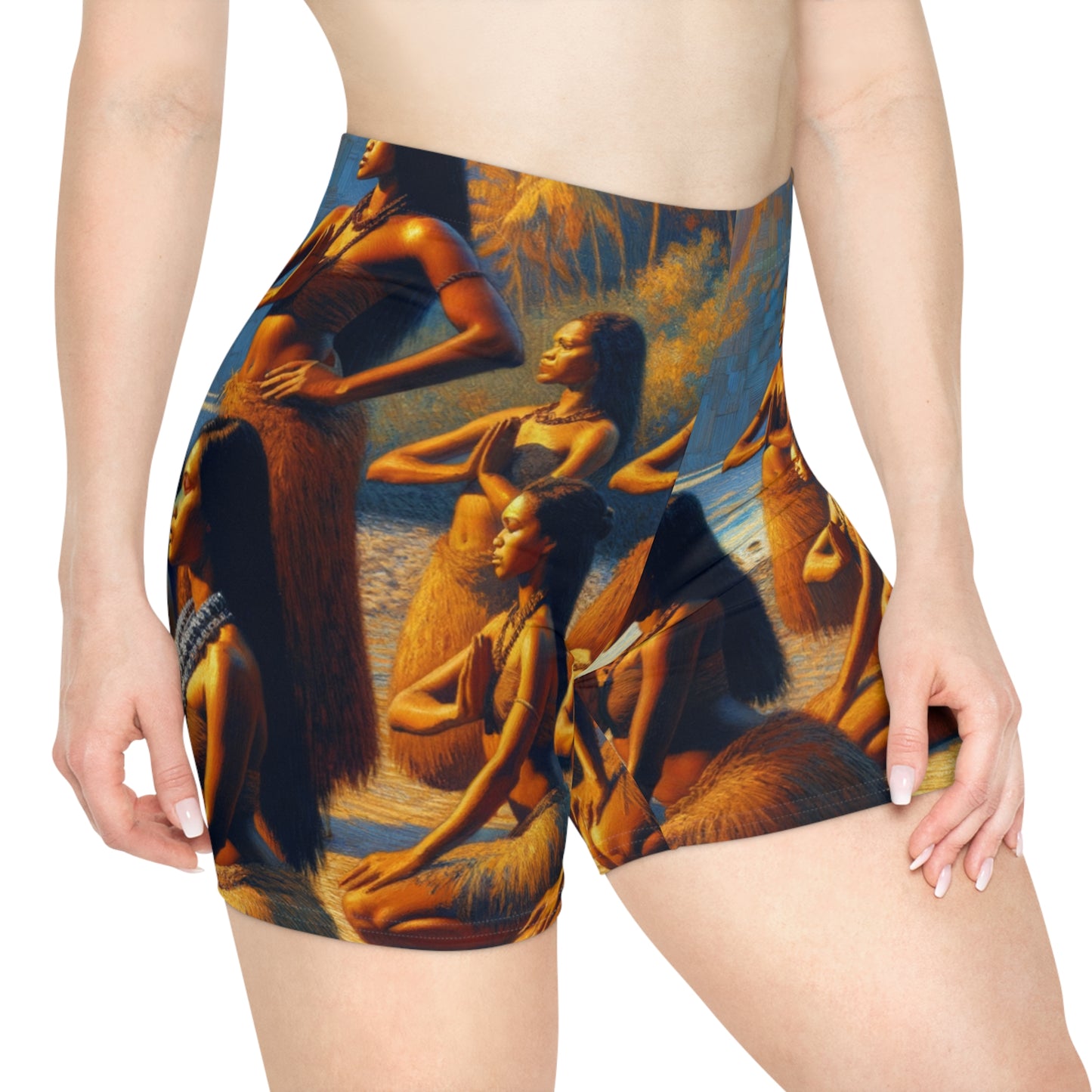 Gauguin Reverie - Hot Yoga Short