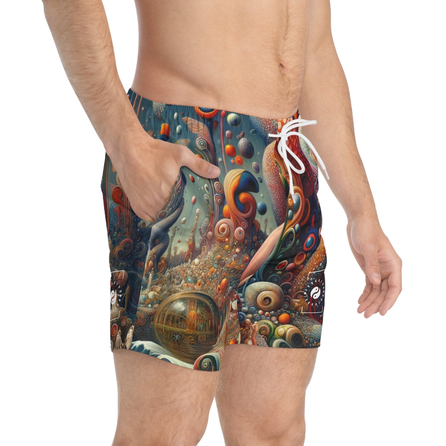 Kaleidoscopic Eden - Swim Trunks for Men