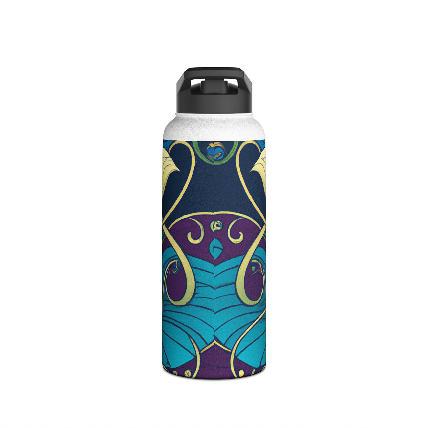 "Lotus Serenity Dance" - Water Bottle