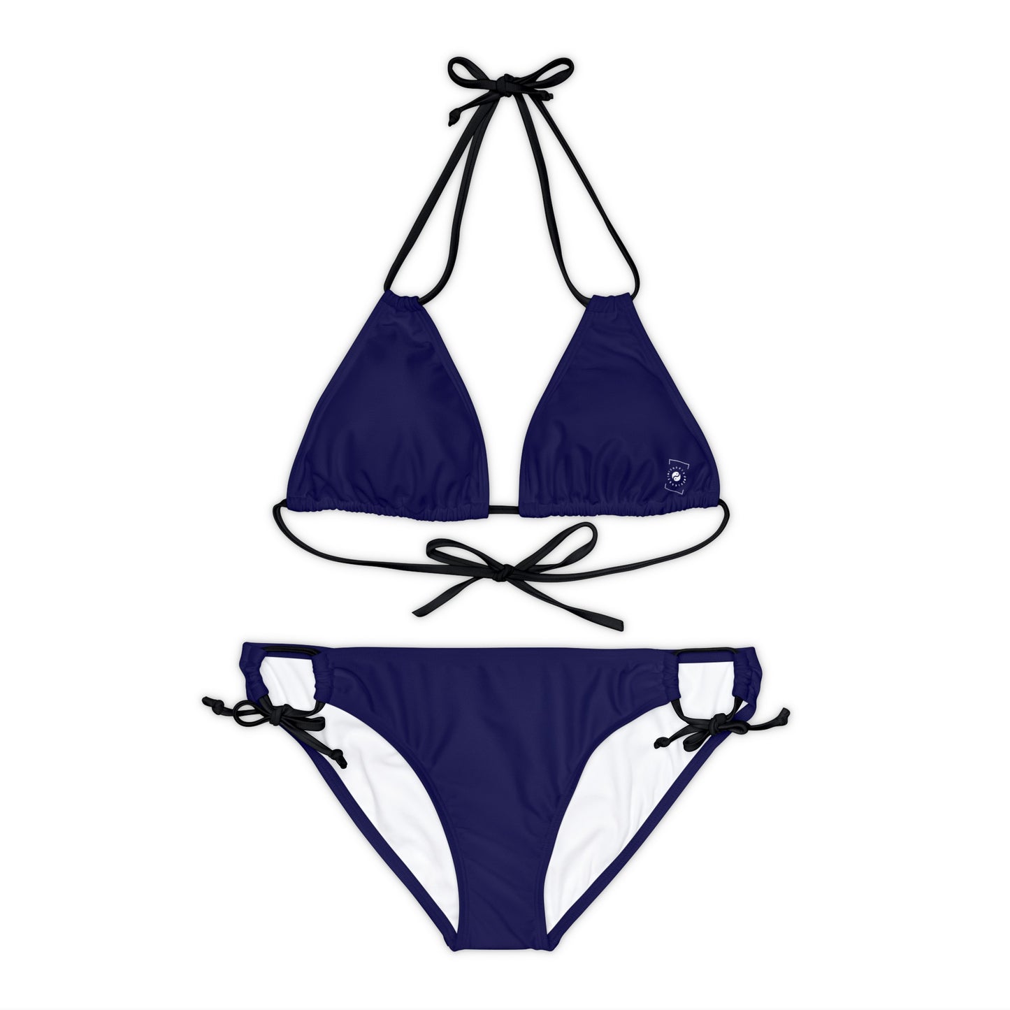 Bleu Royal - Ensemble bikini à lacets