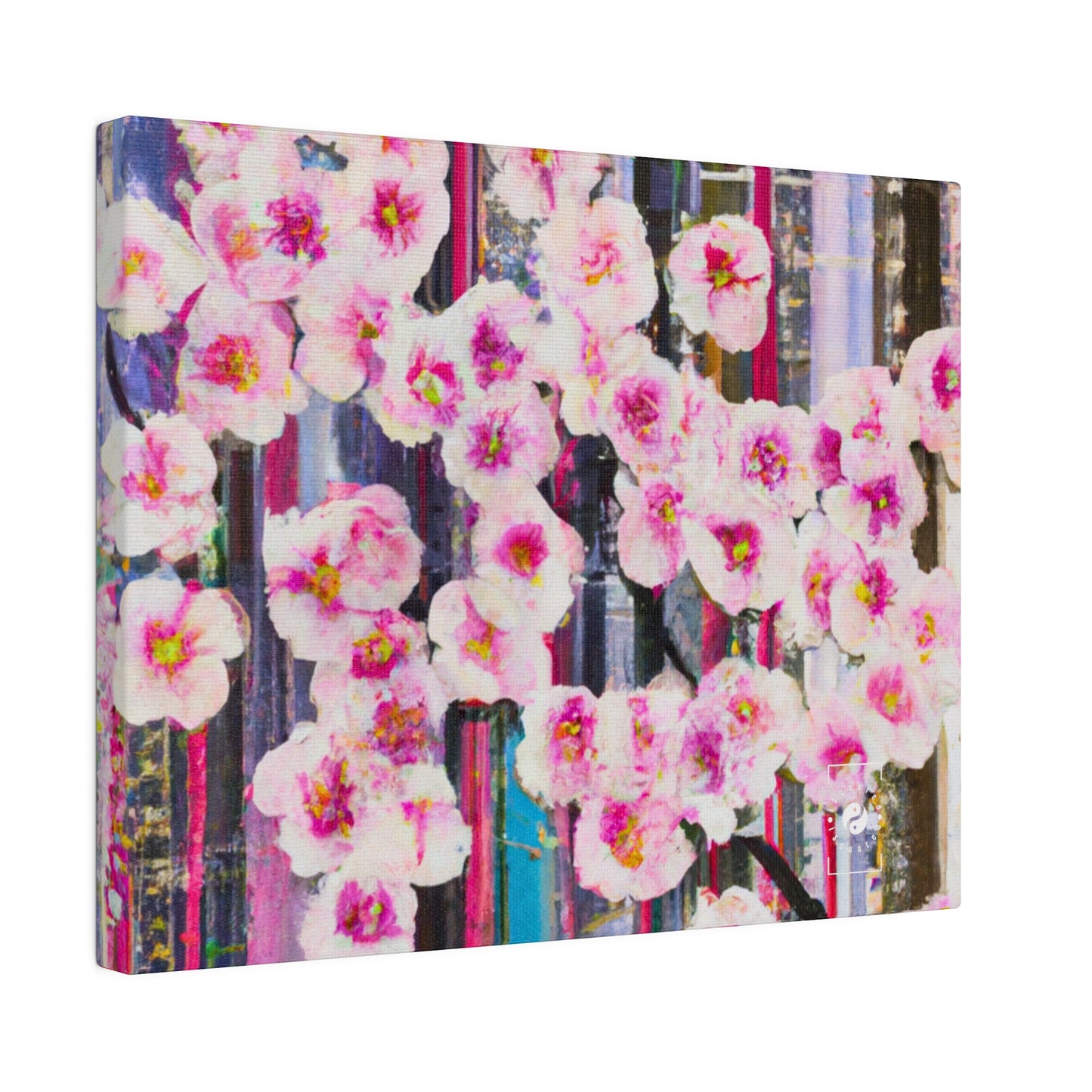 Abstract Bloom 05 - Art Print Canvas