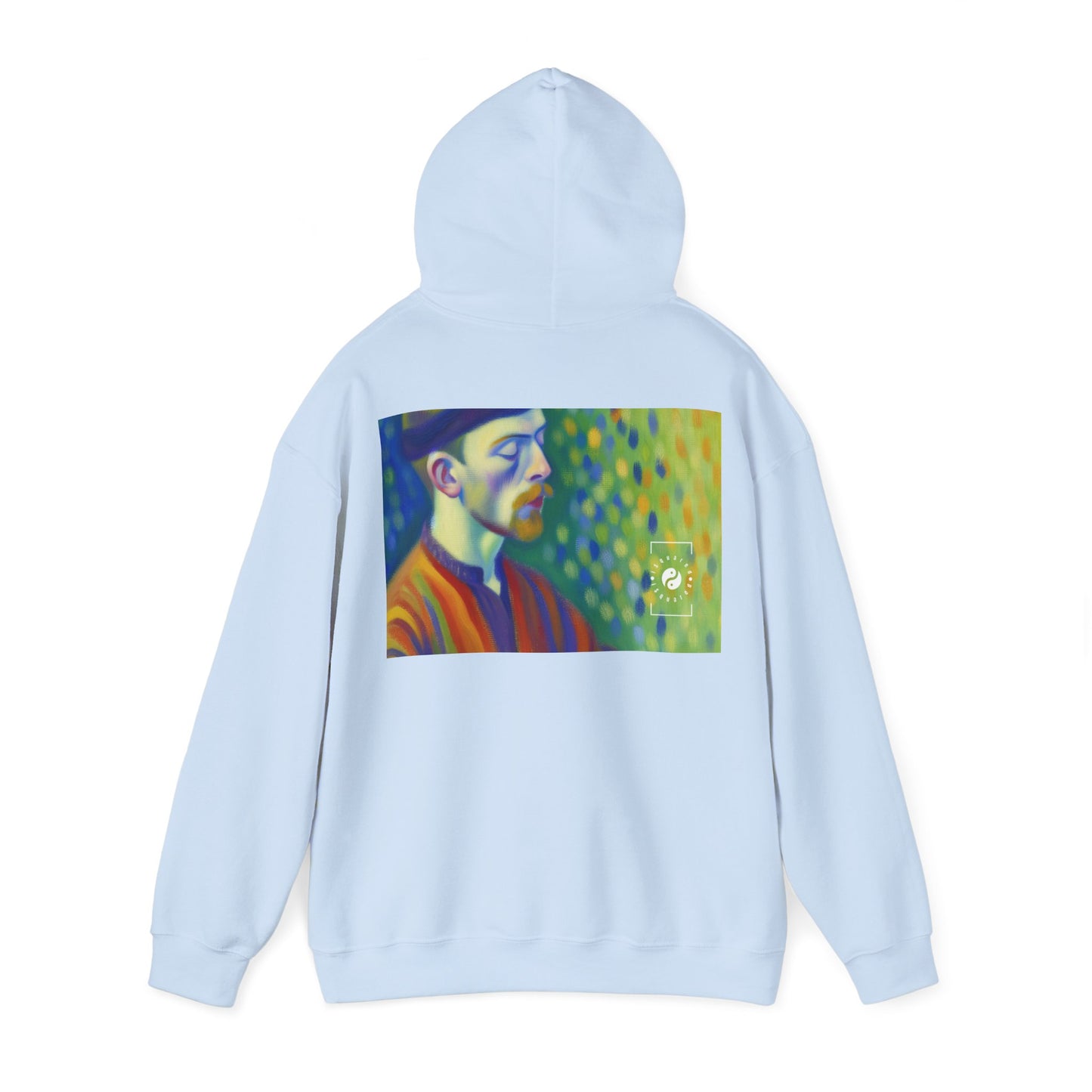 "Serene Resilience: A Frida's Solitude in hues" - Hoodie