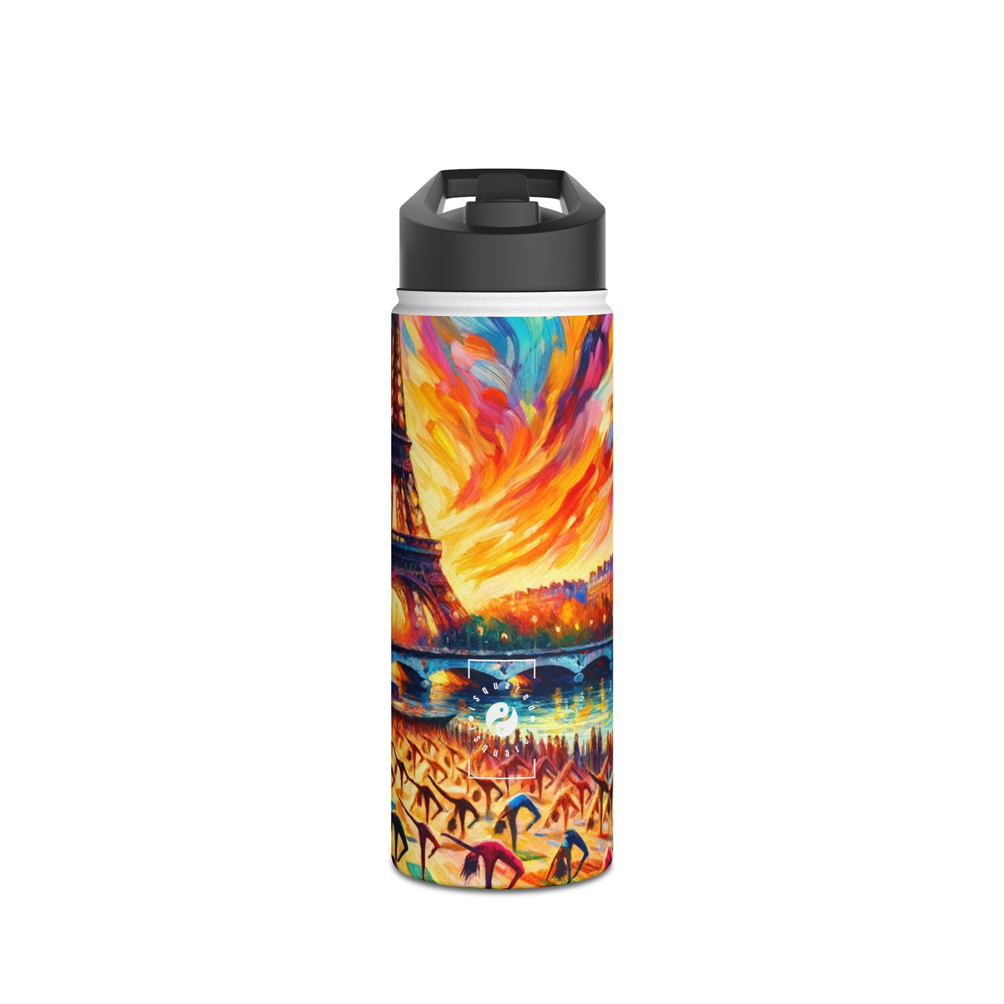 Parisian Yoga Chic - Water Bottle