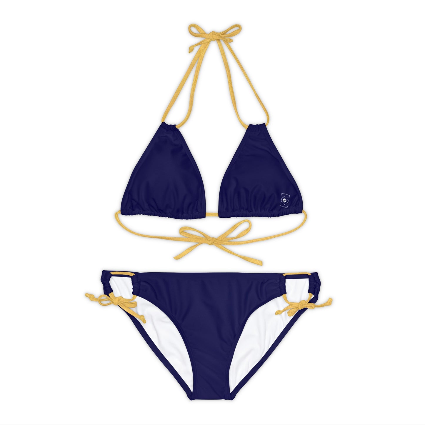 Bleu Royal - Ensemble bikini à lacets