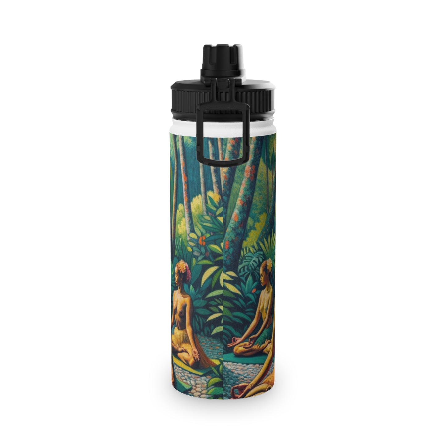 "Tahitian Tranquility - Sports Water Bottle