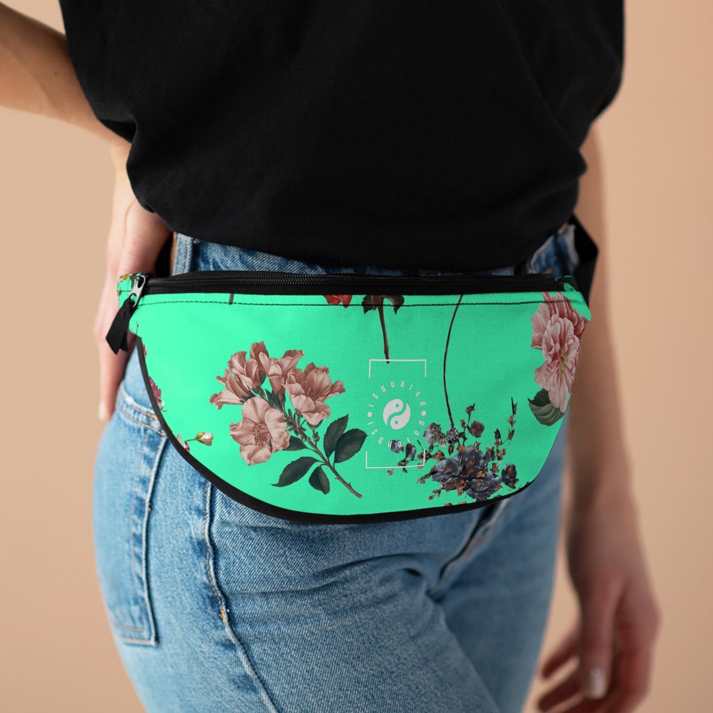 Botanicals on Turquoise - Fanny Pack