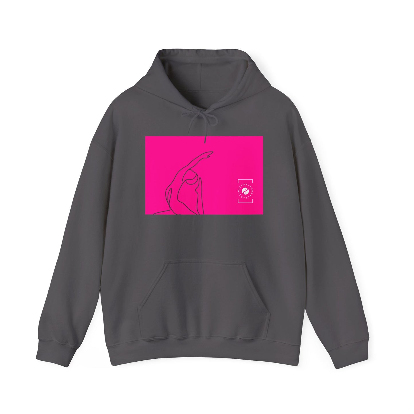 Line Art Pigeon Pose - Hoodie