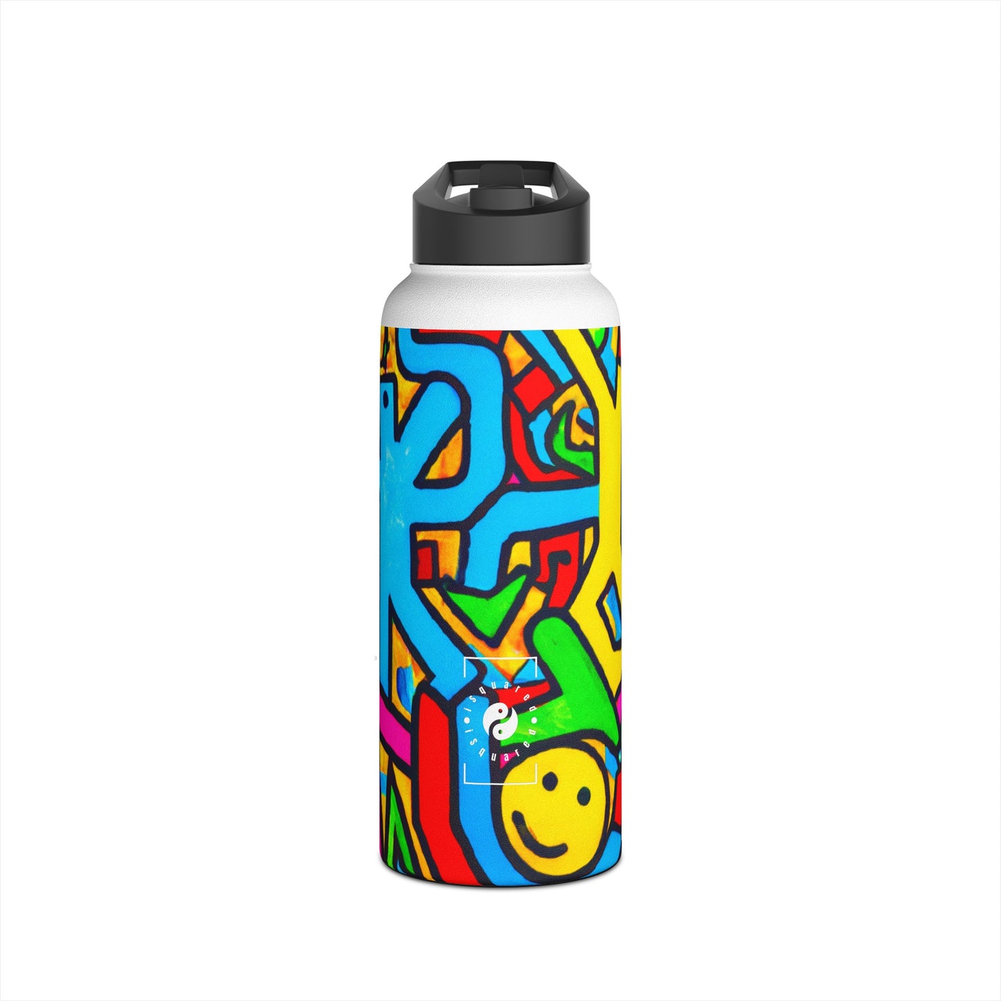 symbols of happiness - Water Bottle