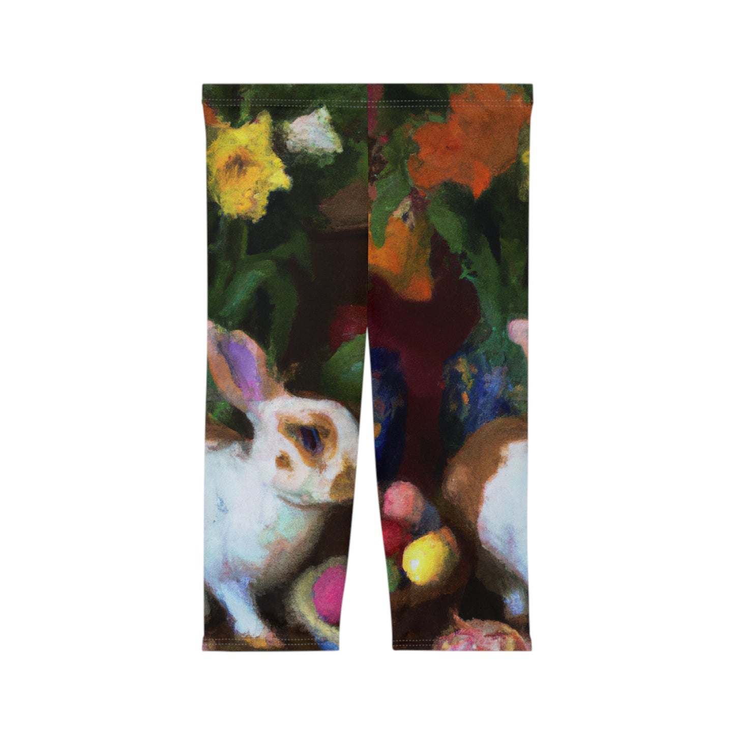 "Velveteen Aureate Easter Reverie" - Capri Shorts