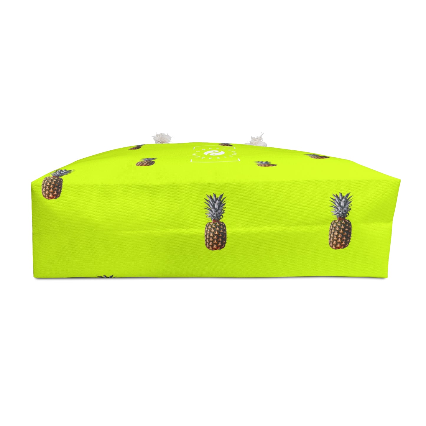 #D7FF11 Sharp Yellow + Pineapple - Casual Yoga Bag