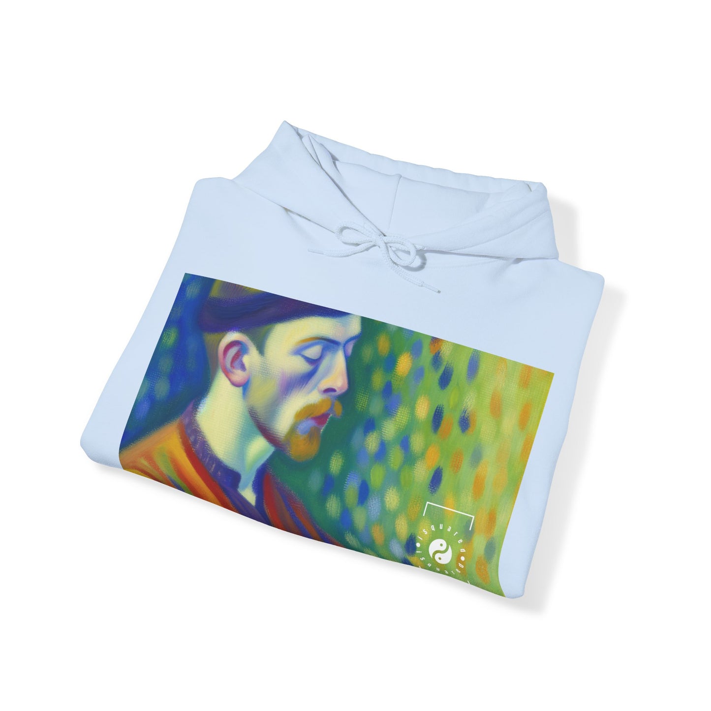 "Serene Resilience: A Frida's Solitude in hues" - Hoodie