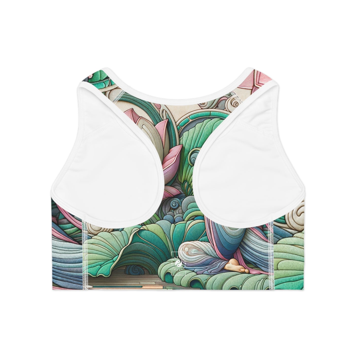 "Lotus Echo Serenity" - High Performance Sports Bra