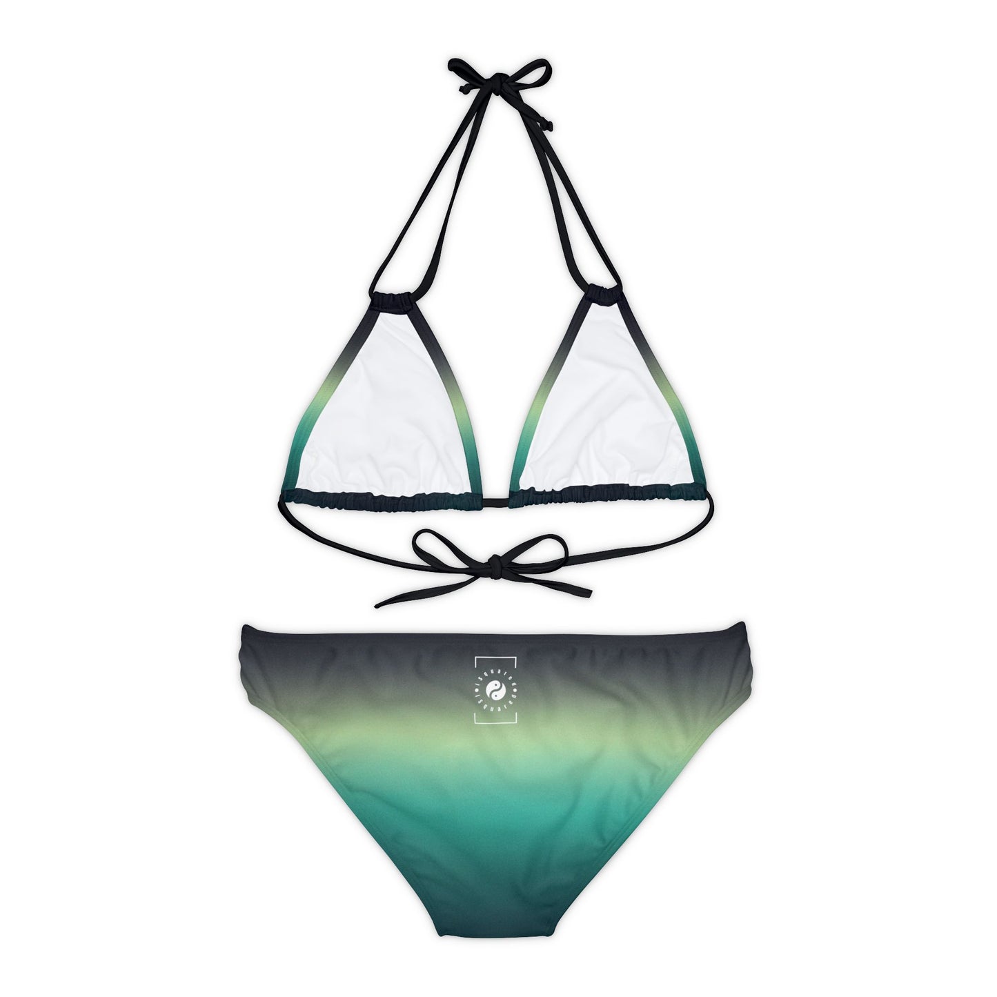 Midnight Gradients - Lace-up Bikini Set