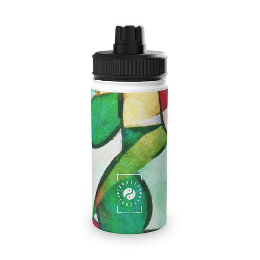 "Chromatic Arcadia" - Sports Water Bottle