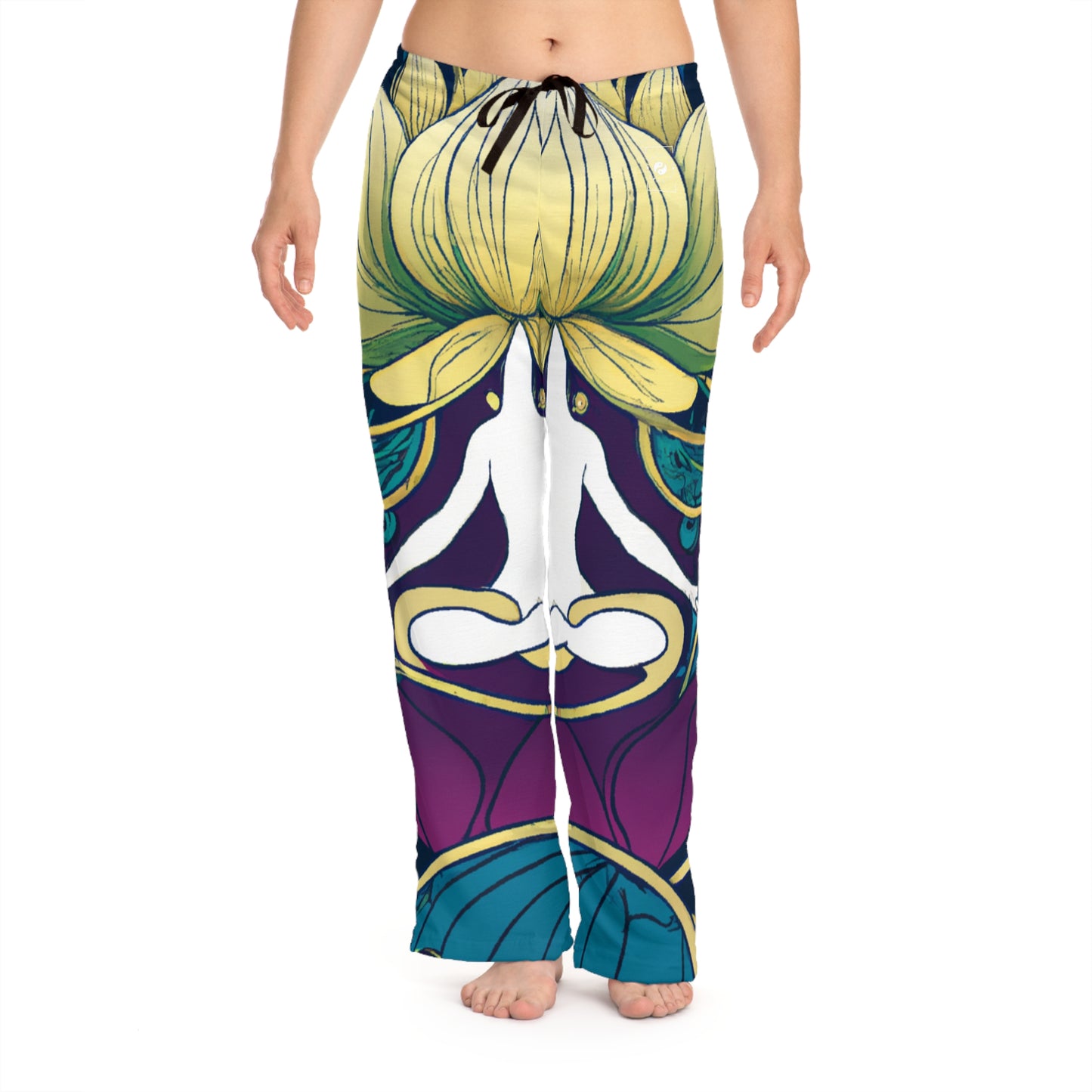 "Lotus Serenity Dance" - Women lounge pants