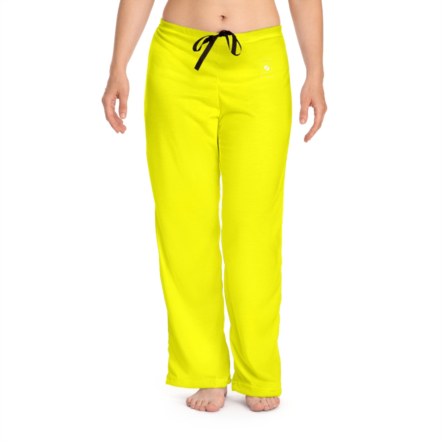 Neon Yellow FFFF00 - Women lounge pants