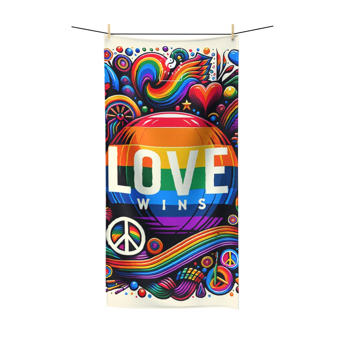 LOVE WINS - All Purpose Yoga Towel
