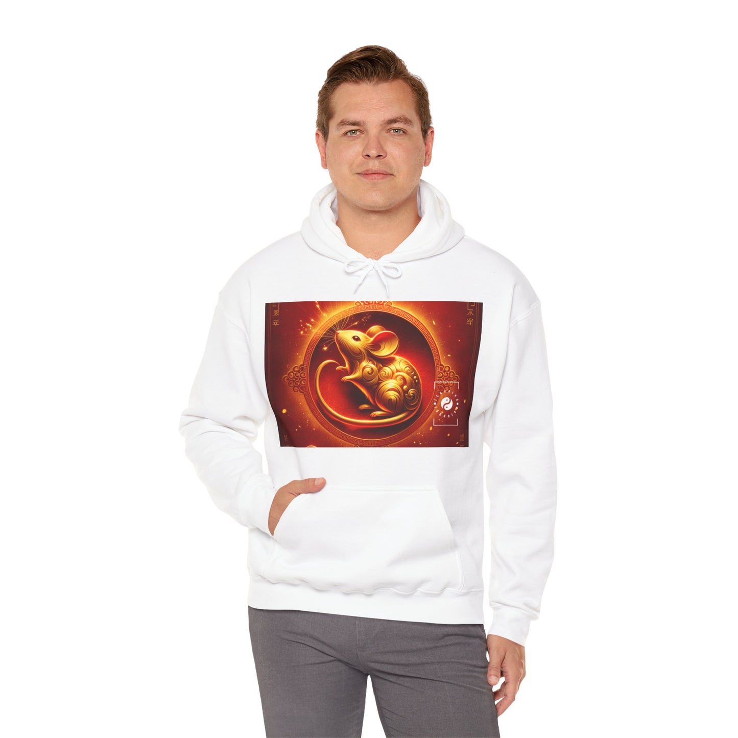 "Golden Emissary: A Lunar New Year's Tribute" - Hoodie