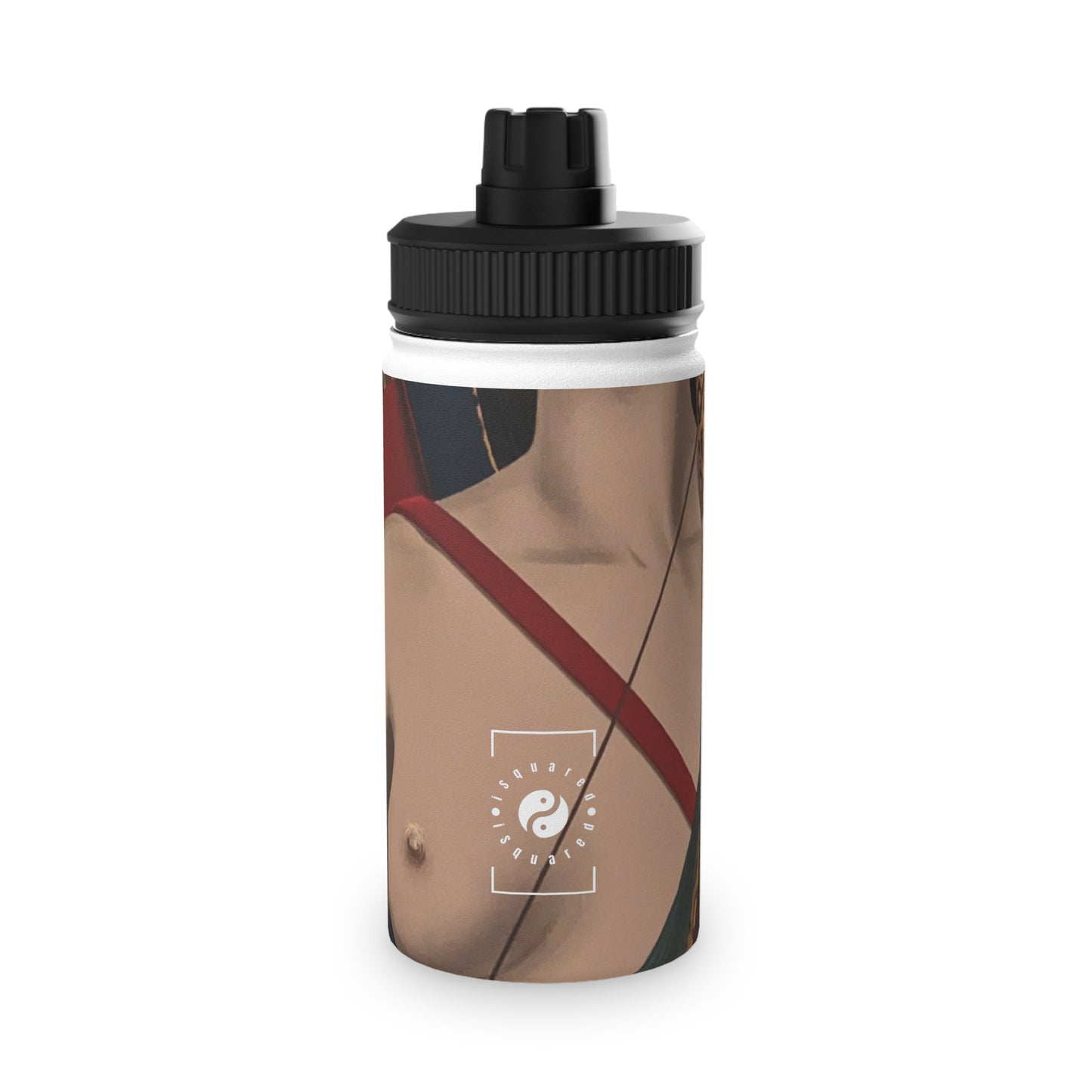 "La chaseresse - Felix Labisse" - Sports Water Bottle