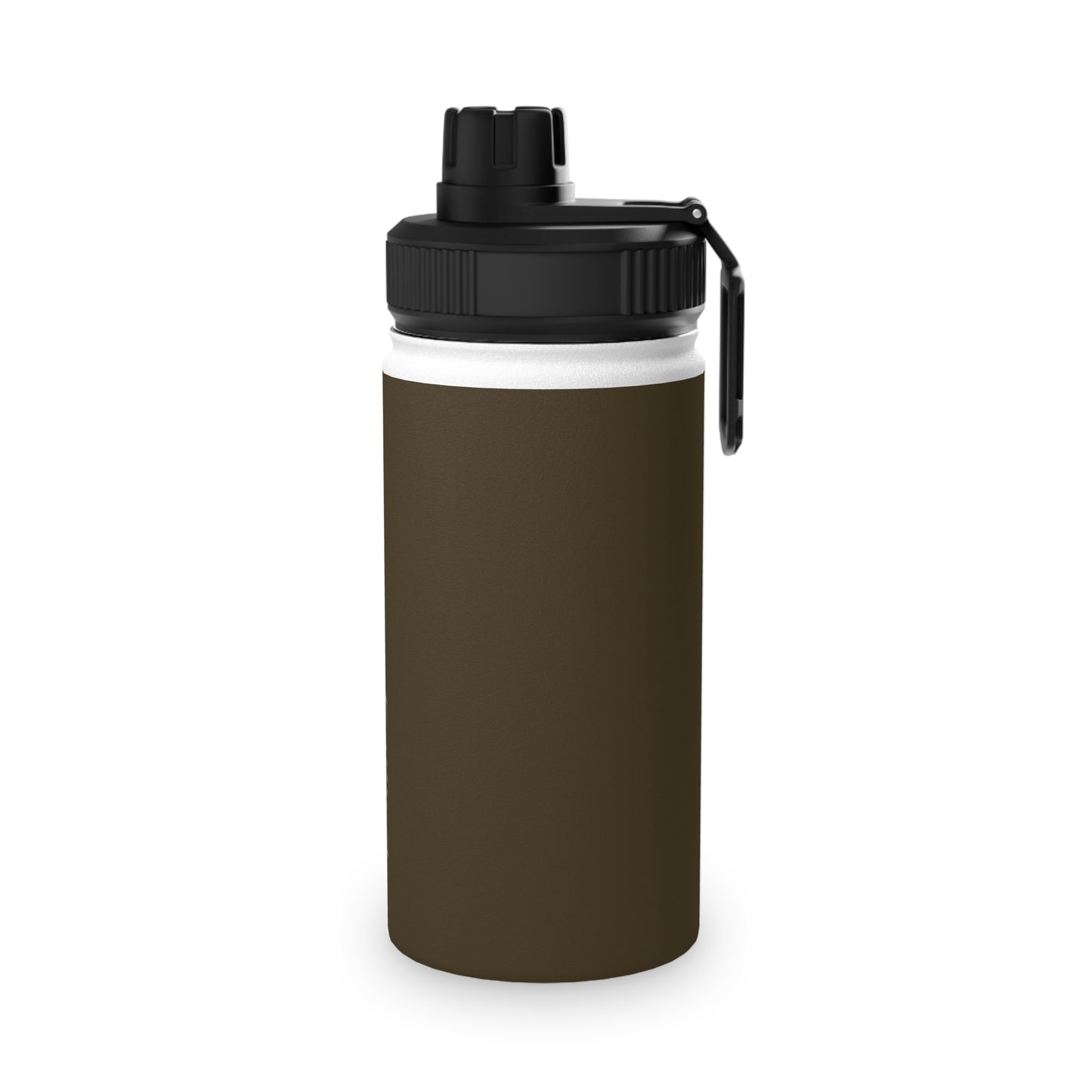 Earthy Brown - Sports Water Bottle