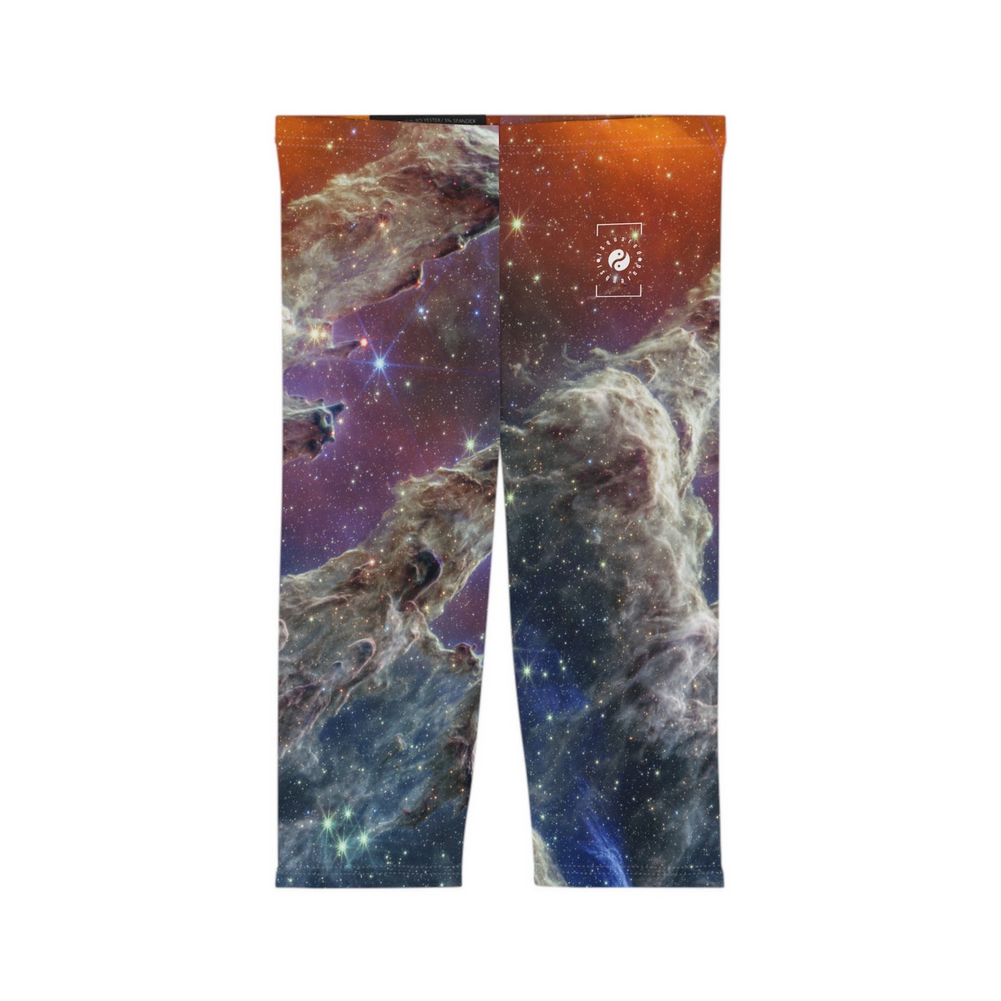 Piliers de la création (image composite NIRCam et MIRI) - Collection JWST - Capri Shorts