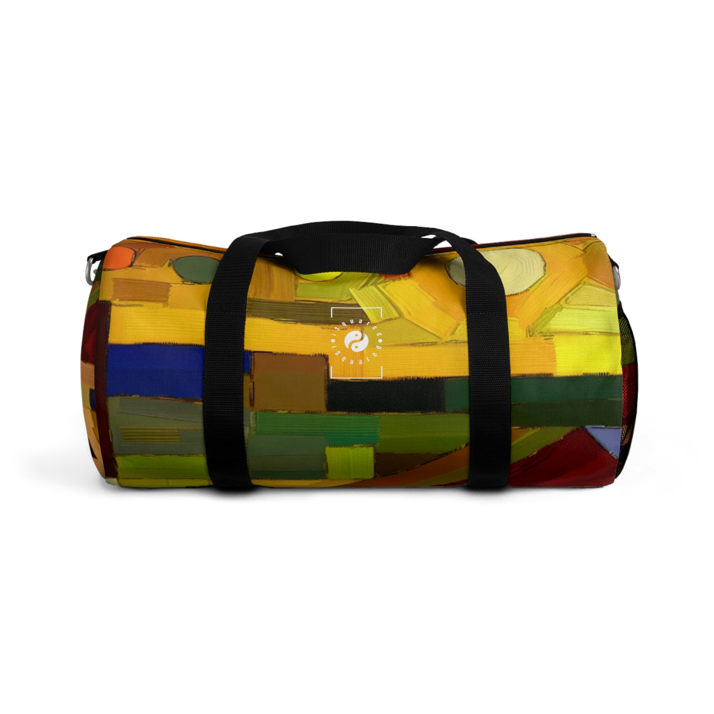 "Earthen Adobes in Hues of Hundertwasser" - Duffle Bag