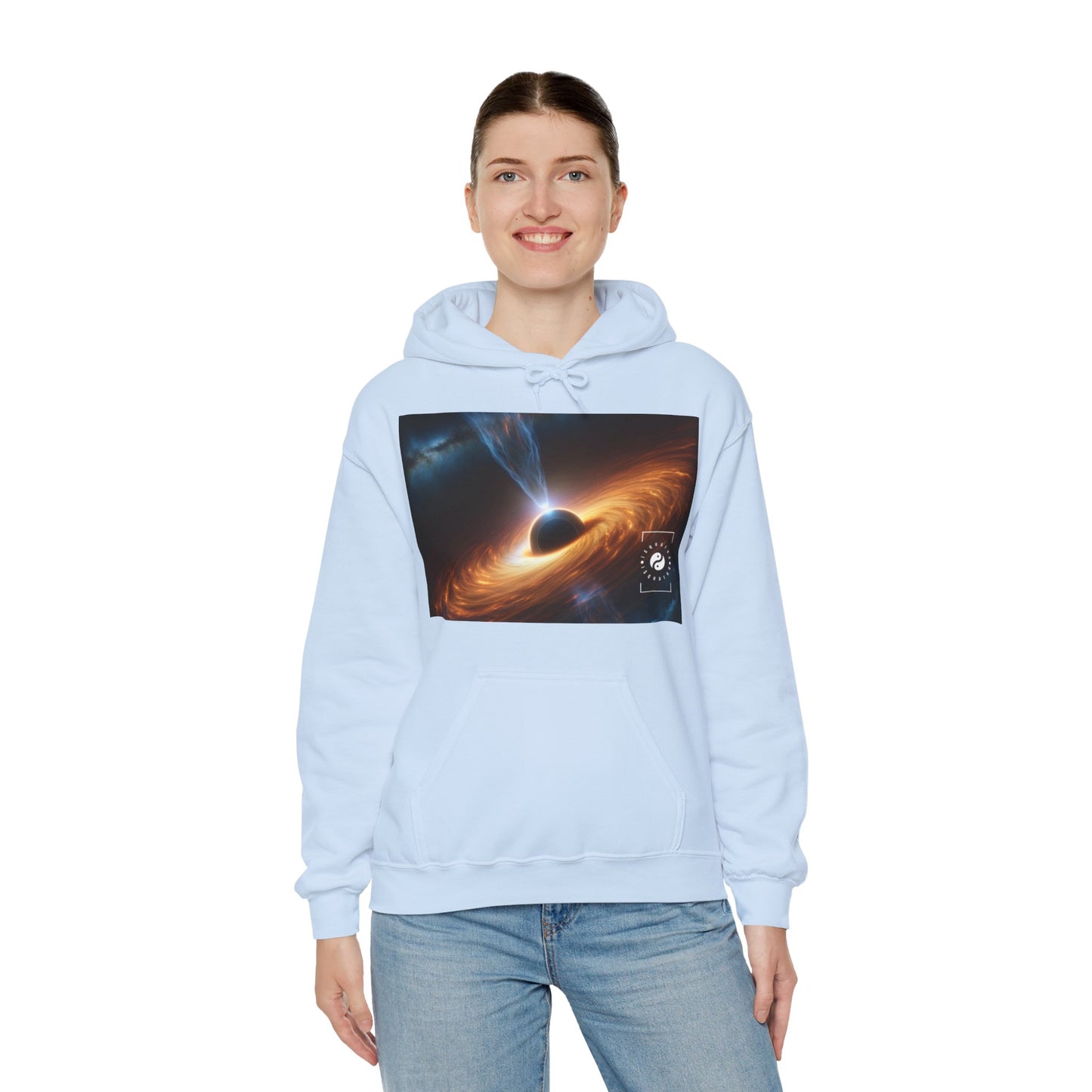 "Discs of Illumination: Black Hole Reverie" - Hoodie