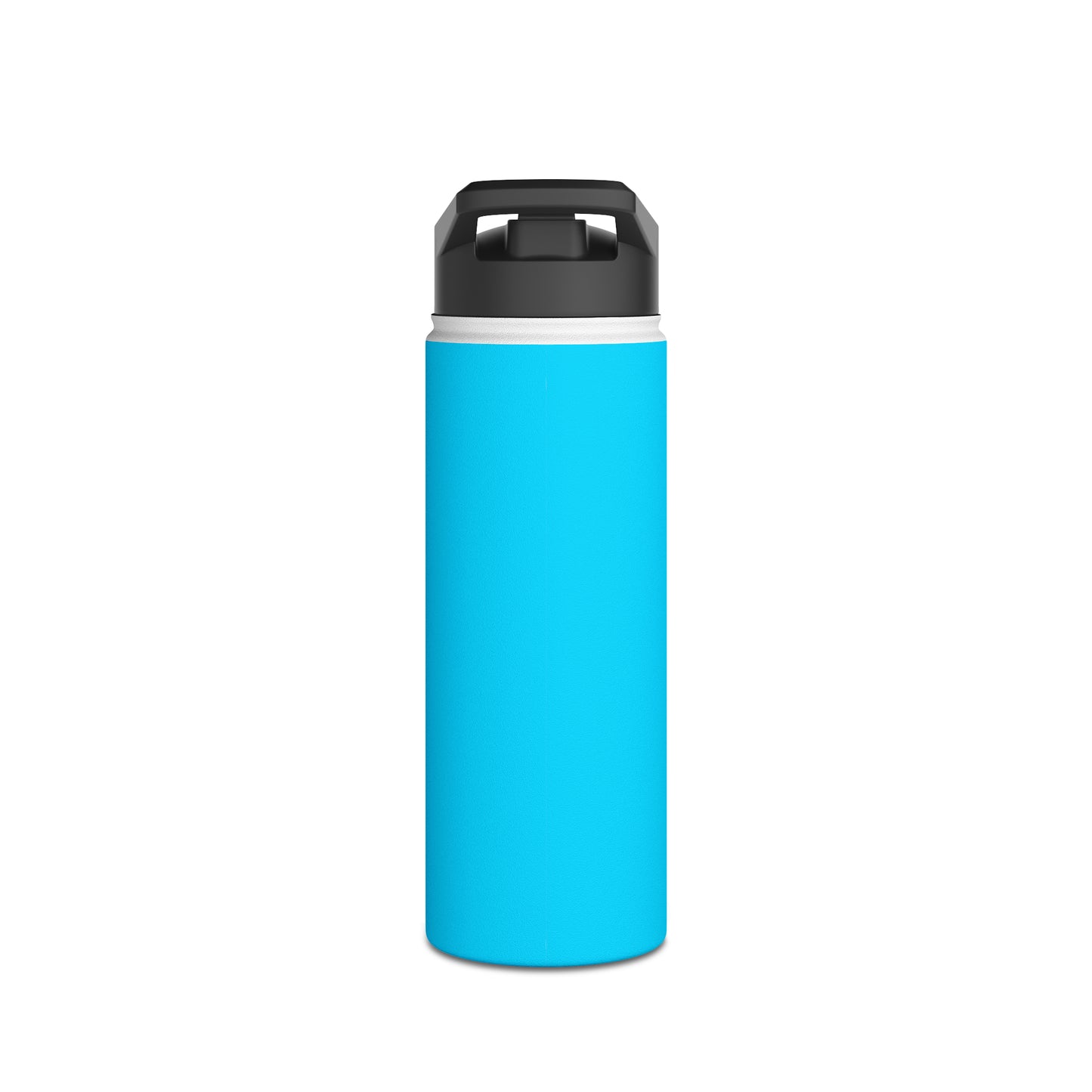 #04D9FF  Neon Blue - Water Bottle