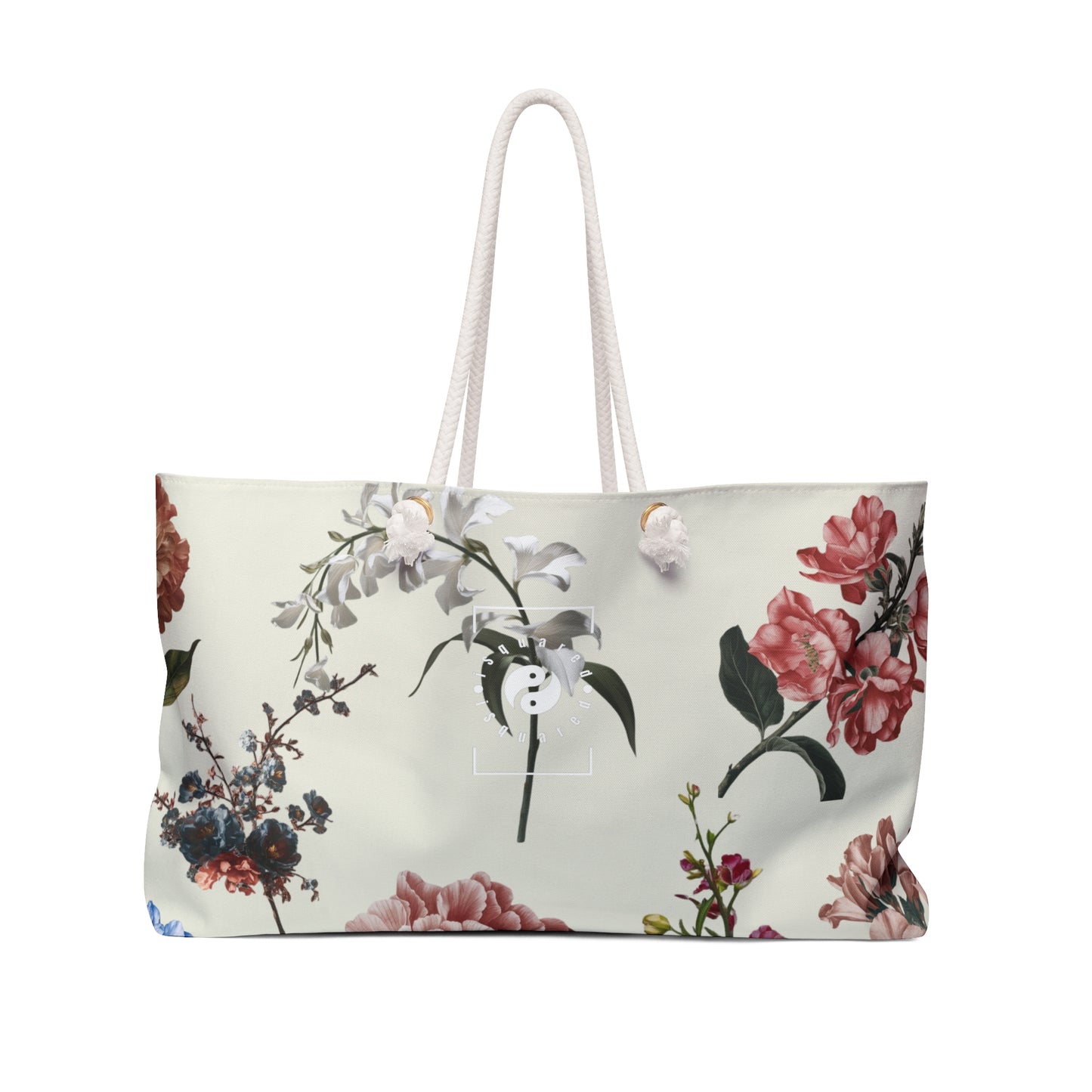 Botanicals on Beige - Casual Yoga Bag